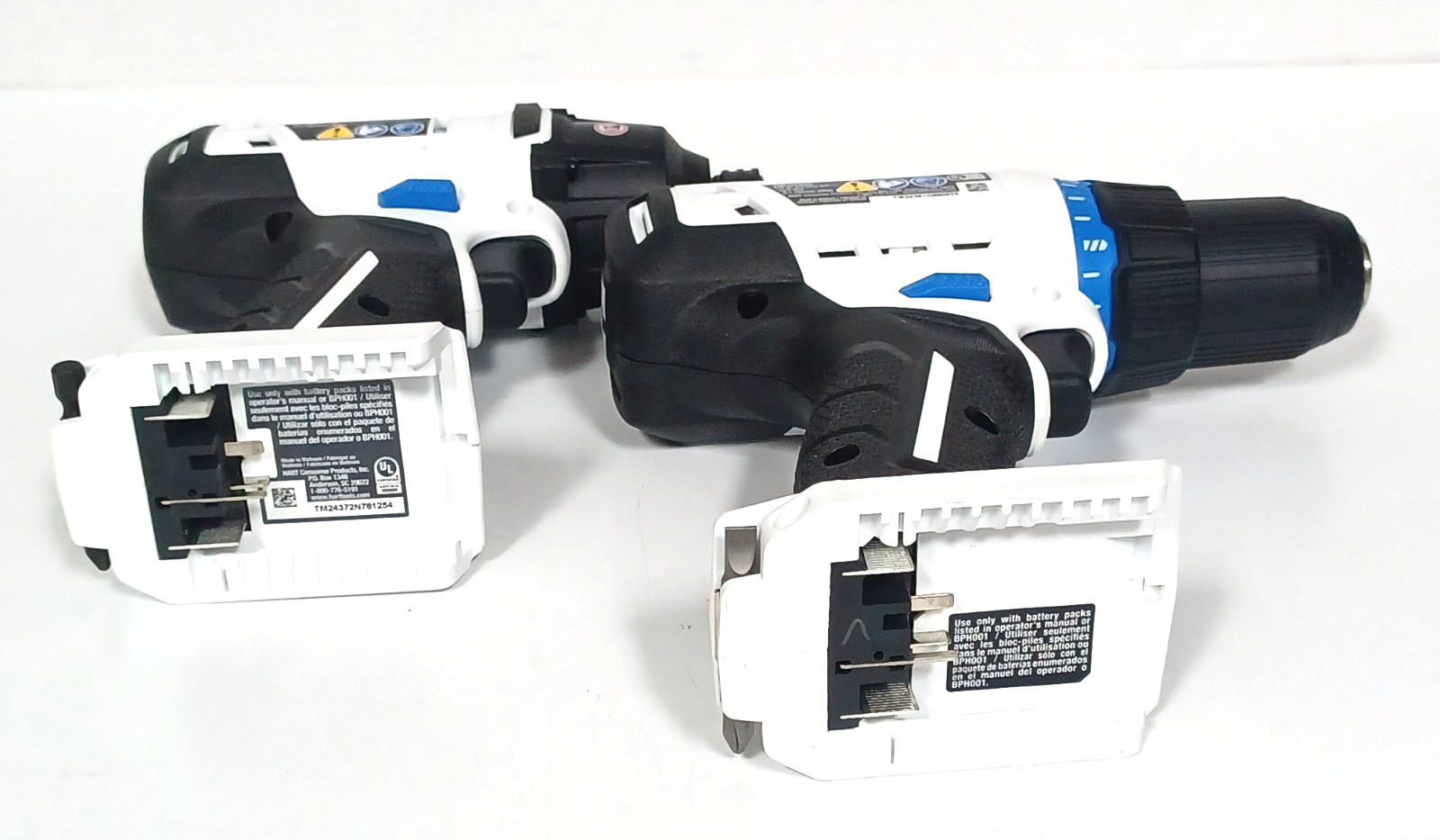 NEW HART 20v Cordless HPID02 1/4″ Impact Driver & HPDD02 1/2″ Drill – Tools Only