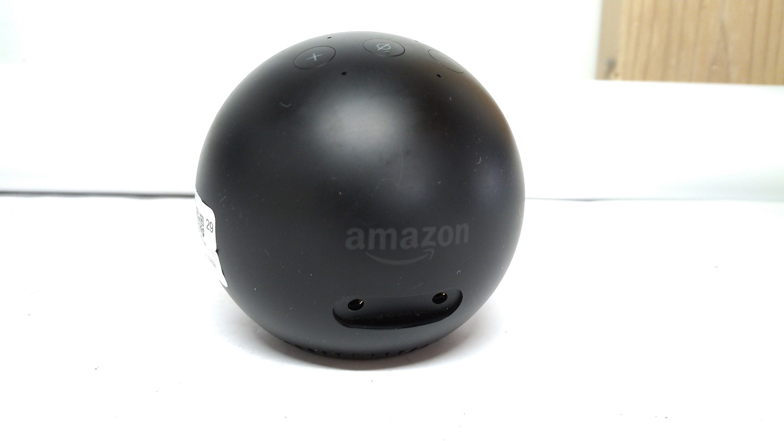 Alexa Amazon Echo Spot model VN94DQ Smart Assistant Alarm Clock Black