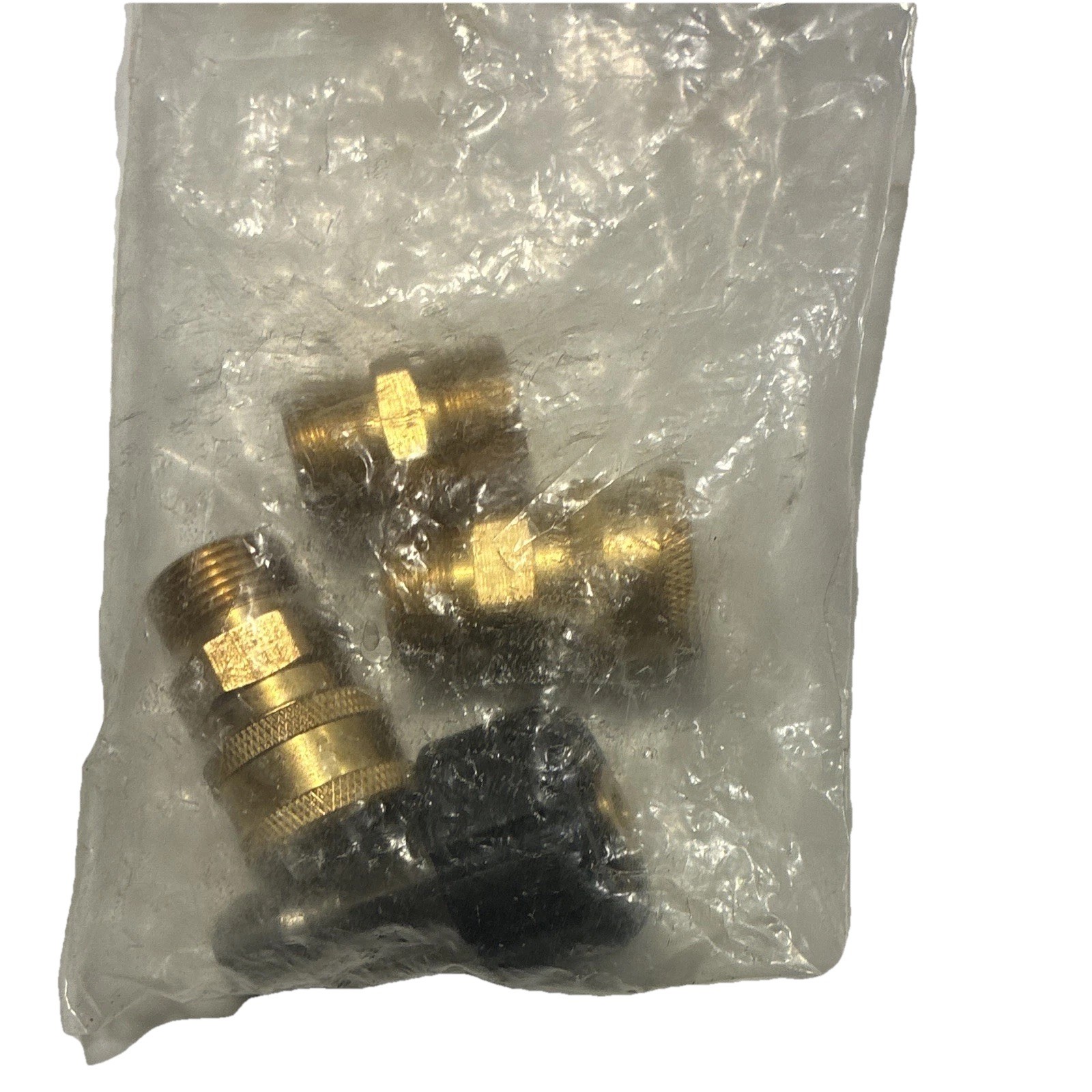 Pressure Washer Quick Connect Adapter Set 4 Pack Brass/Metal 5000 PSI