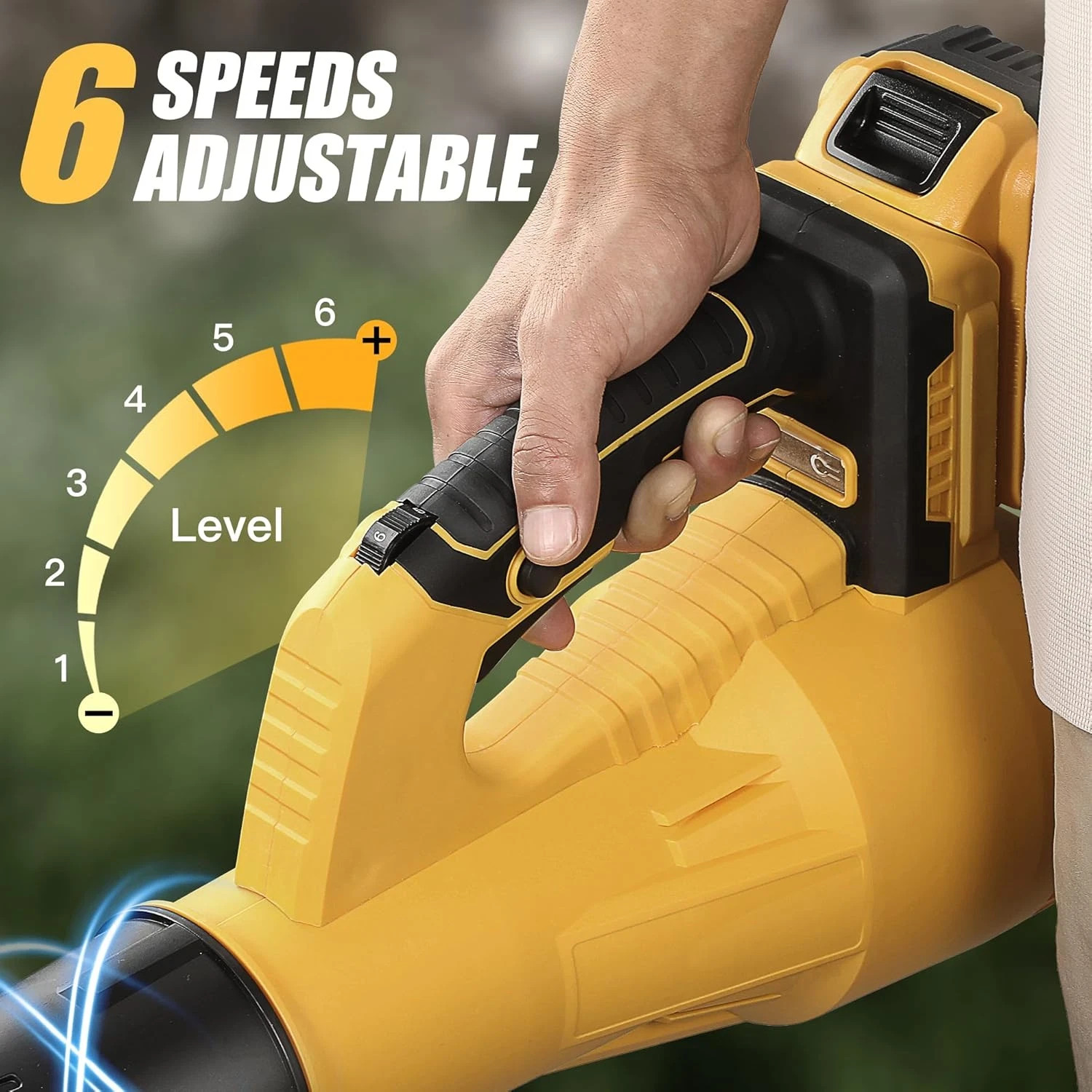 Leaf Blower Cordless Compatible with Dewalt 20V Max Battery, Brushless Electric