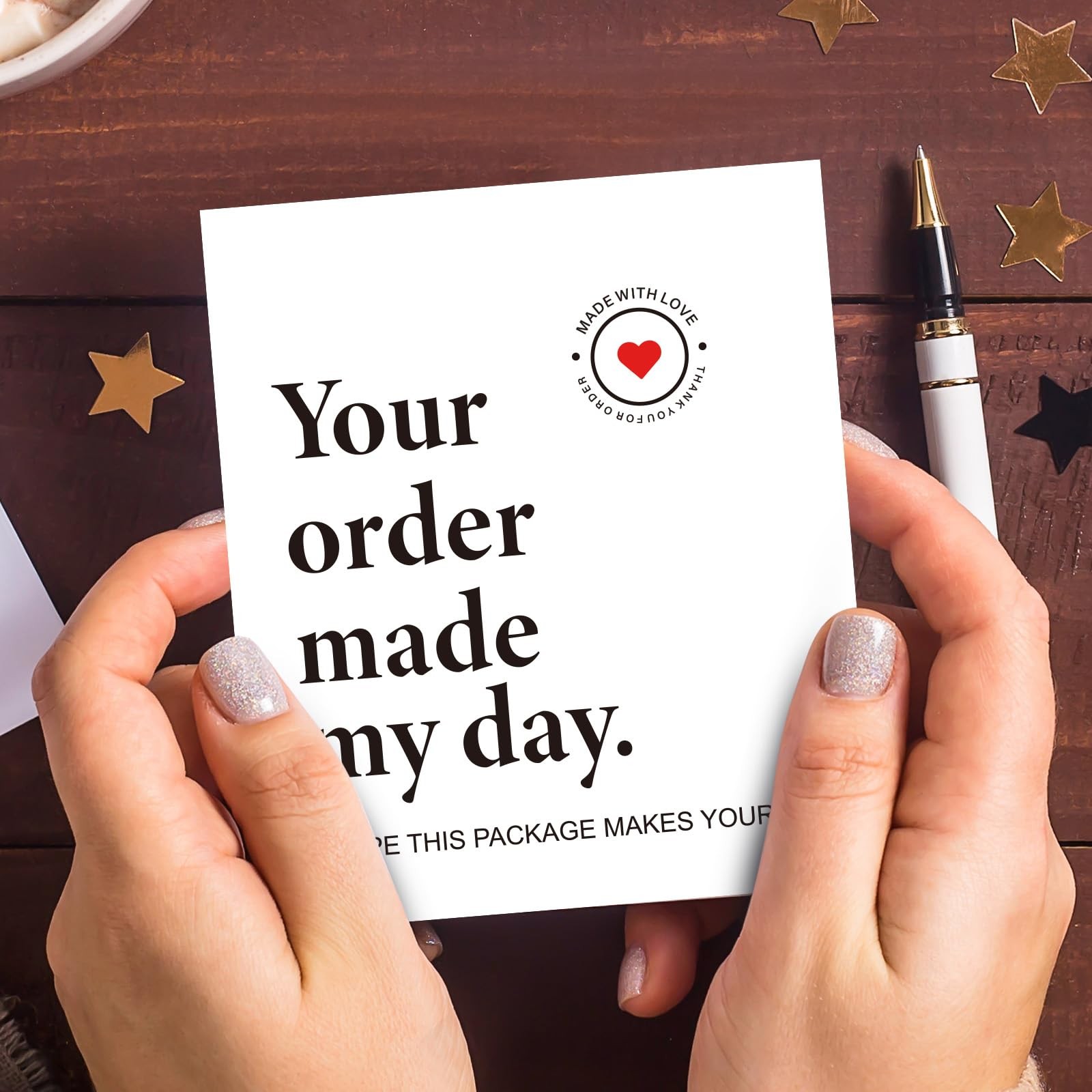180pcs Thank You Cards for Small Business 3×3.5in 3.5 X 3 Inches, 180 pcs