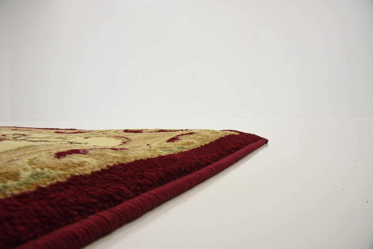 Elegant Versailles Collection Area Rug – Henry 7’1″ x 10′ Red/Brown