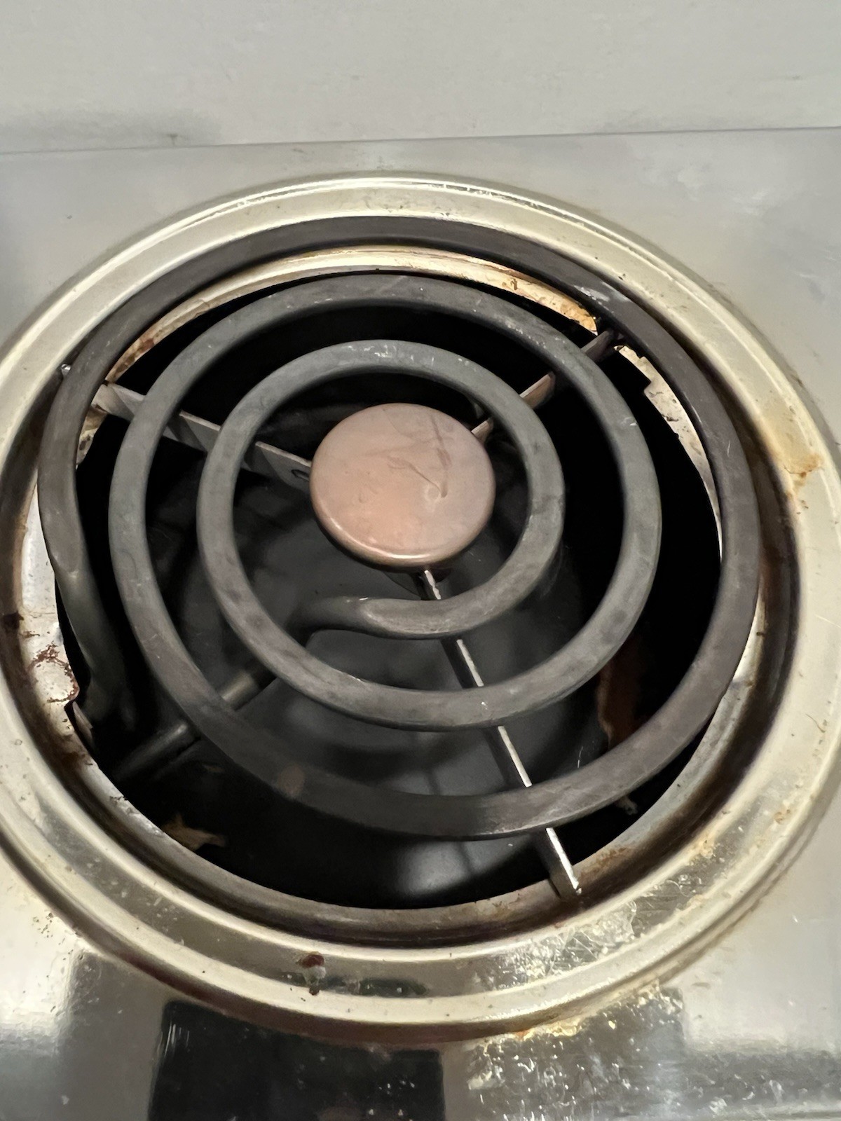 13×8” RARE Capitol Single Electric Burner USA Works Tested CUL 250 VINTAGE 1100w