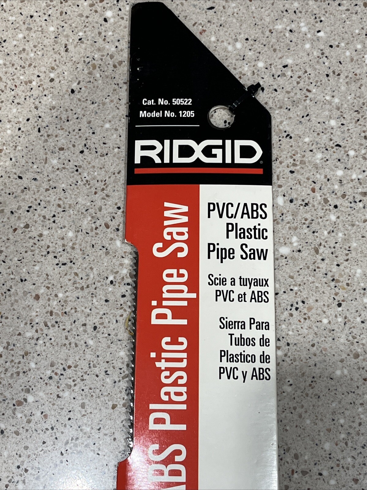 Ridgid 50522 , 18-inch PVC/ ABS Plastic Pipe Saw , Model 1205 , NEW , US SELLER