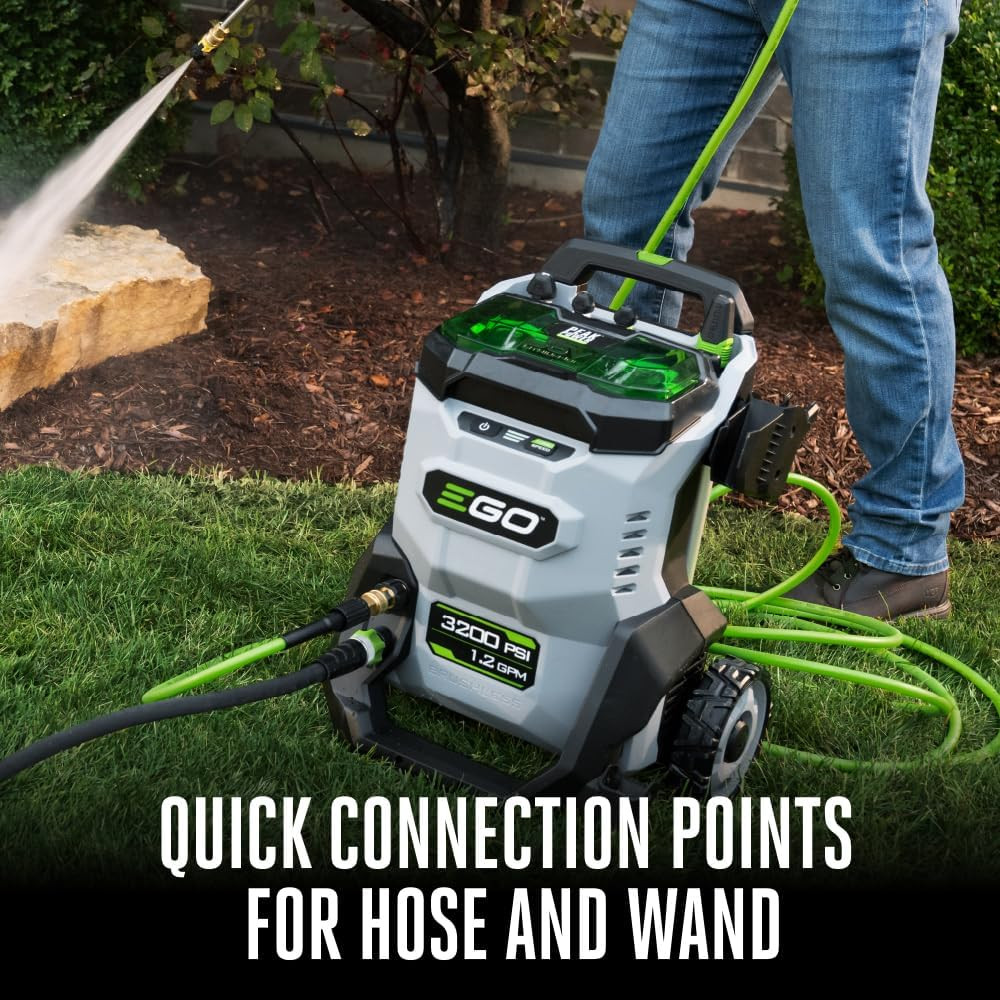 Electric Pressure Washer,3200 PSI Power Washer, Battery and Charger Not Included
