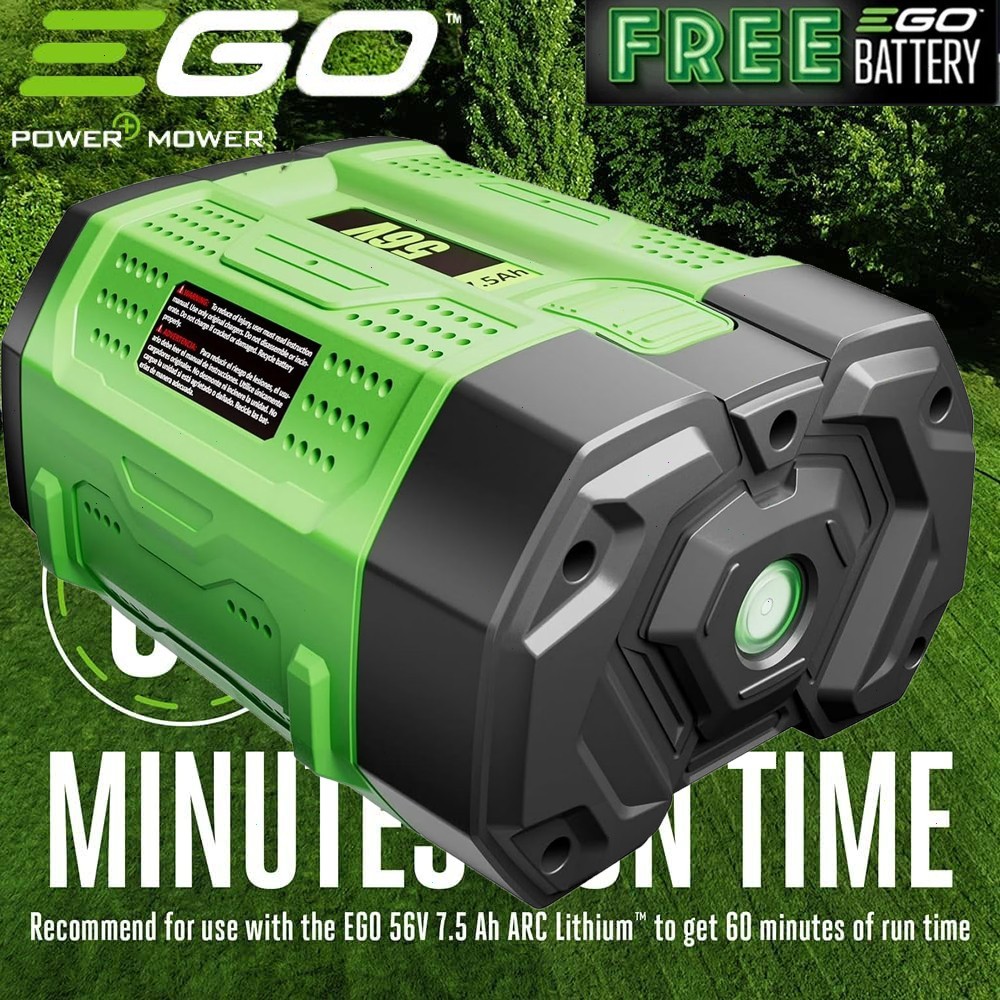 Genuine EGO POWER+ BA2800T 56V 10.0AH Lithium Battery w/ Fuel Gauge Original OEM