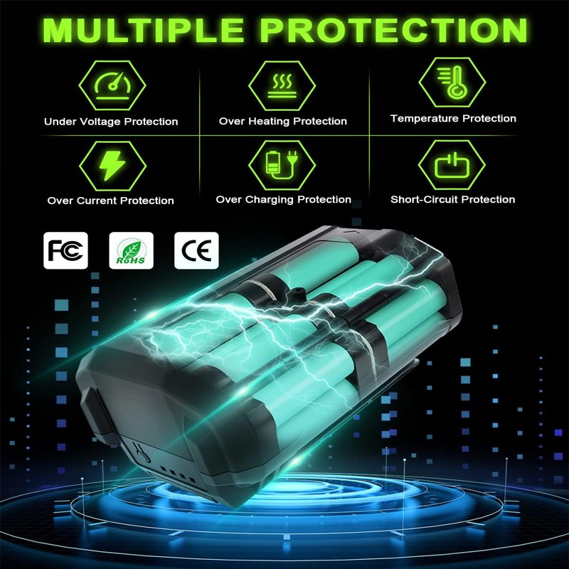 40V 8.0Ah 10.0AH Battery for Ryobi 40Volt Lithium OP4050 OP40602 OP40261 OP4060