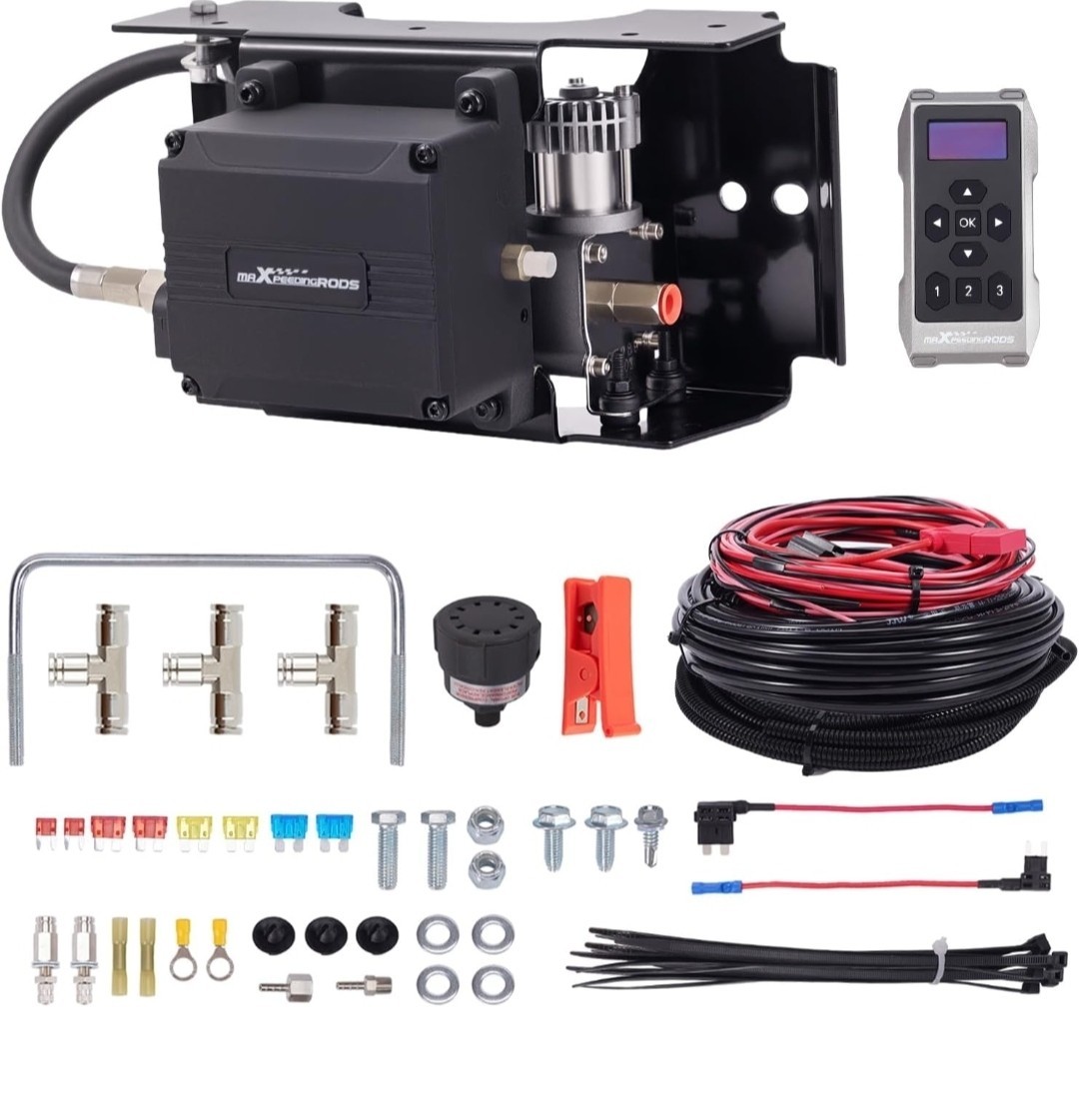 maXpeedingrods Wireless On Board Air Compressor App and Remote Contrl 120 PSI