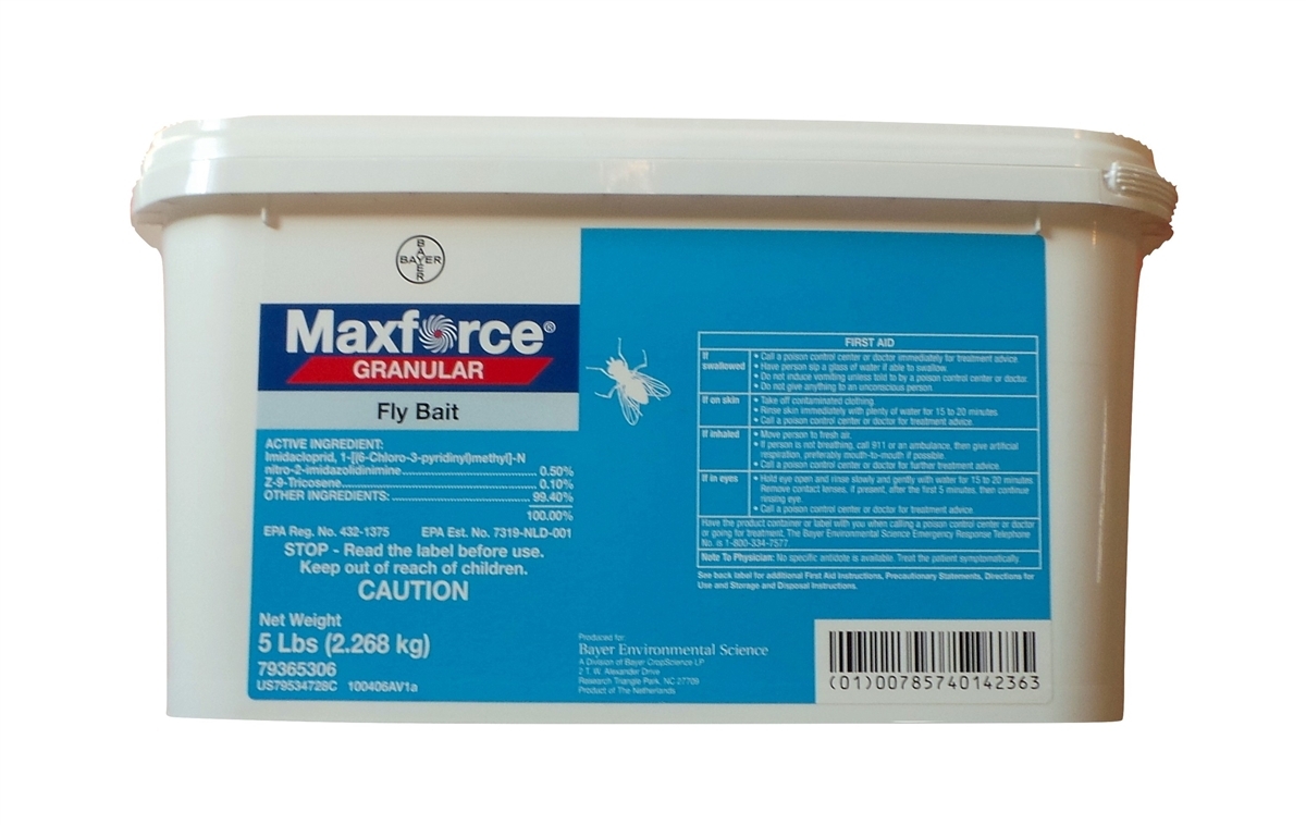 Maxforce Granular Fly Bait – 5 Lbs.