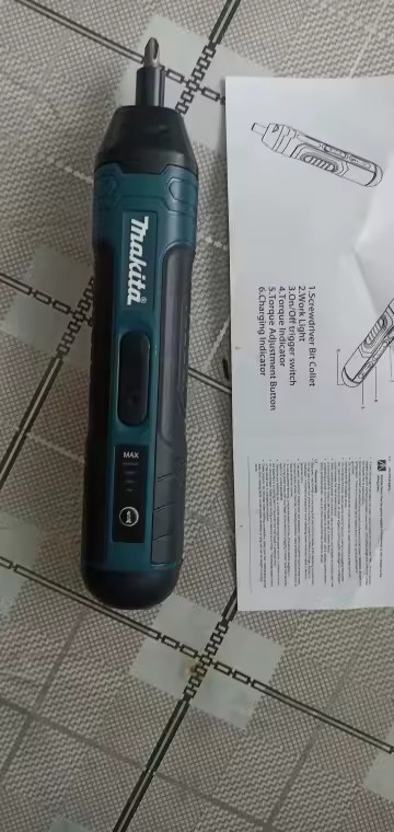 Makita Cordless Electric Screwdriver 1300mah Rechargeable Adjustment Power