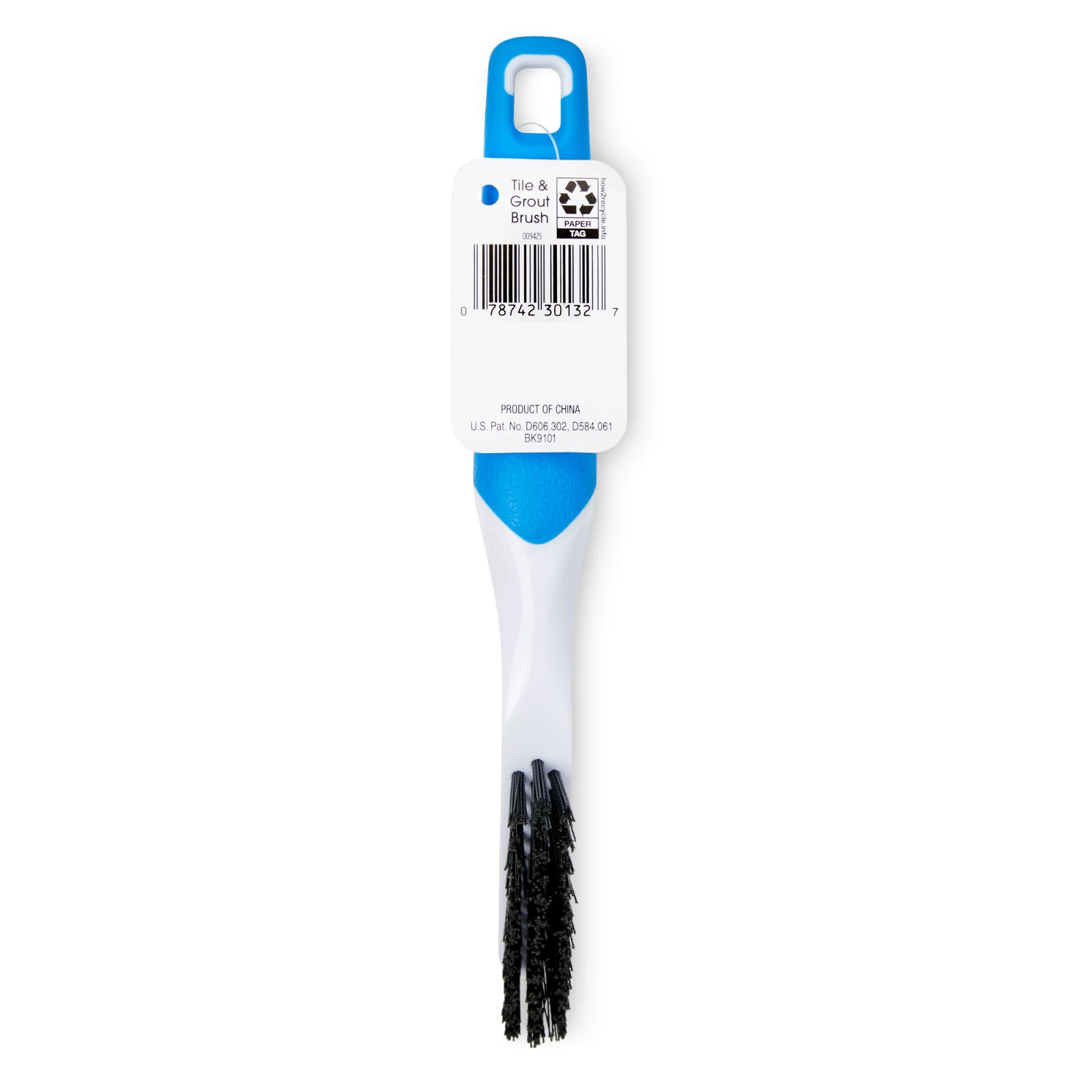 MULTI-PURPOSE TILE & GROUT BRUSH Nylon Bristles | Household Car Home Cleaning