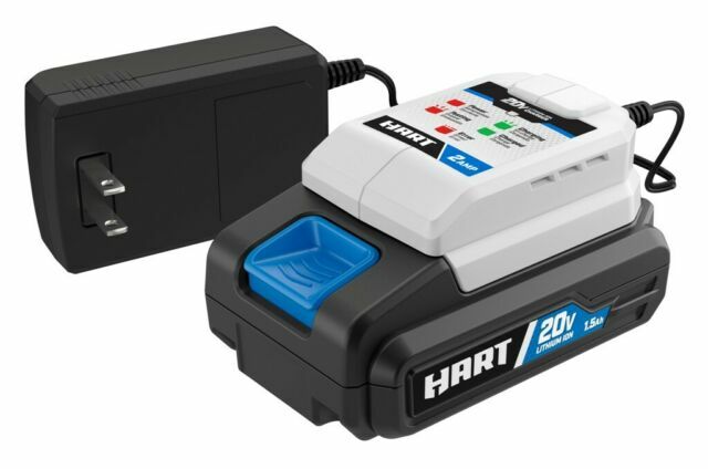 HART HPSK01 20V 1.5 Ah Battery & 2 Amp Charger – NEW OPEN 20 Volt