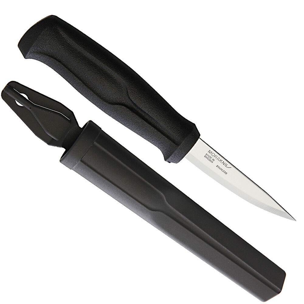 Morakniv Woodcarving Basic Sandvik Stainless Steel Wood Carving Knife 12658 NEW