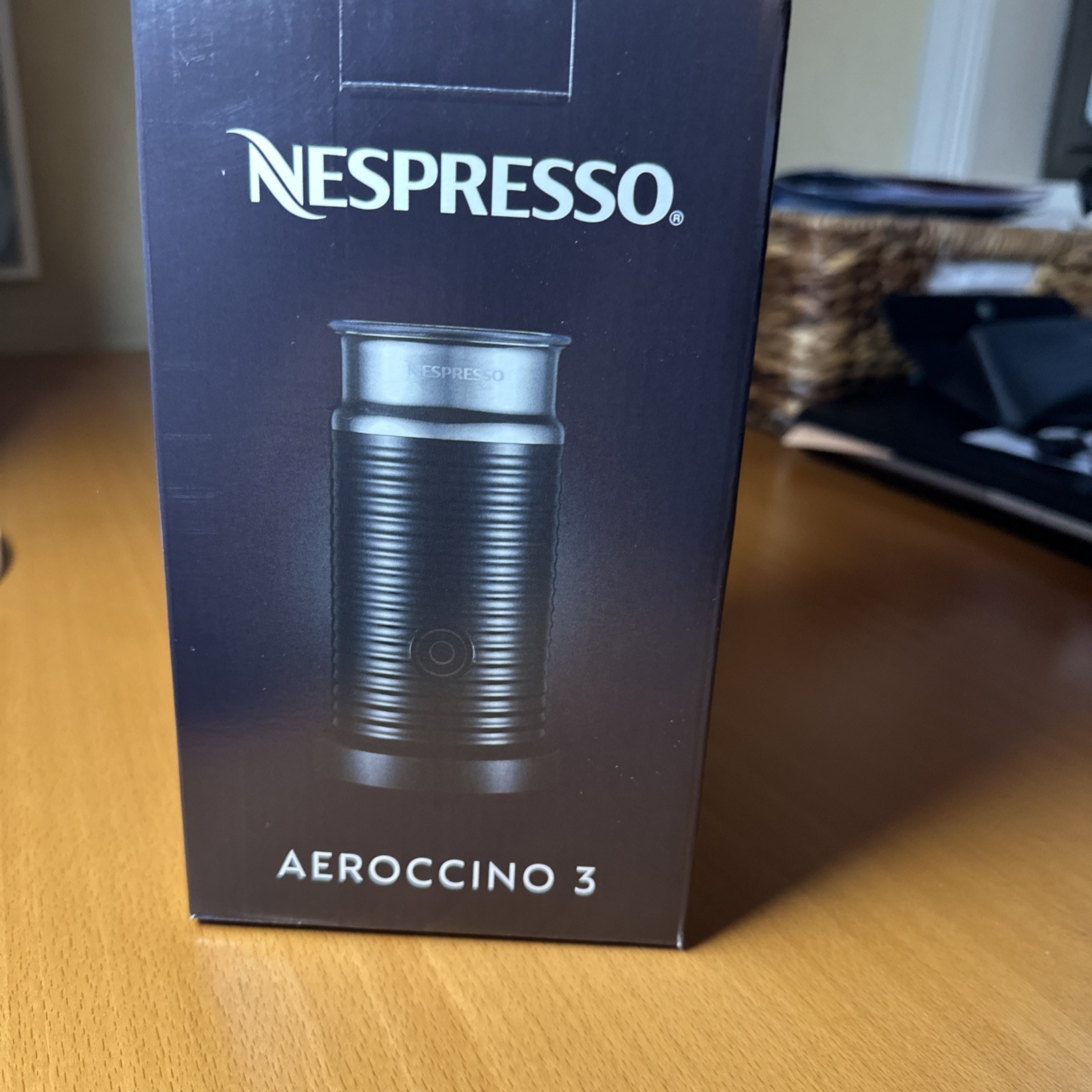 Nespresso Aeroccino 3 Milk Frother Electric Black Hot And Cold Milk Frother
