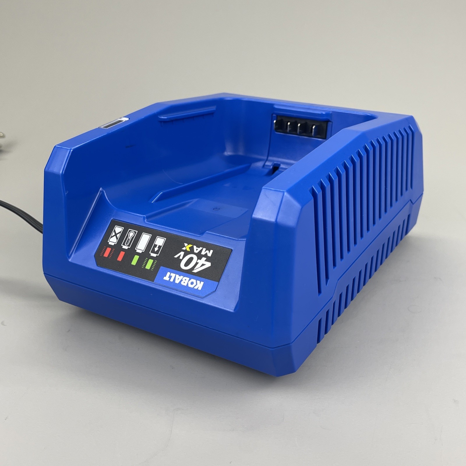 Kobalt 40V Max 4.0 Ah Extended Run Battery + Charger Kit Fast Charging 2024