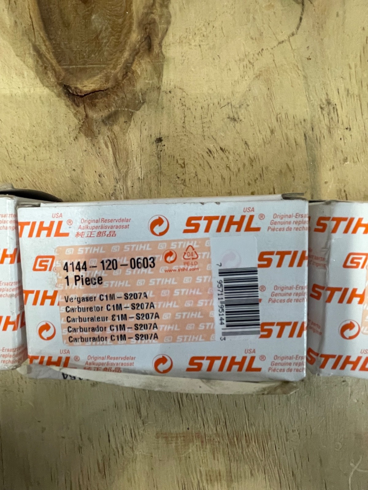 Lot of 3 NOS STIHL carbs
