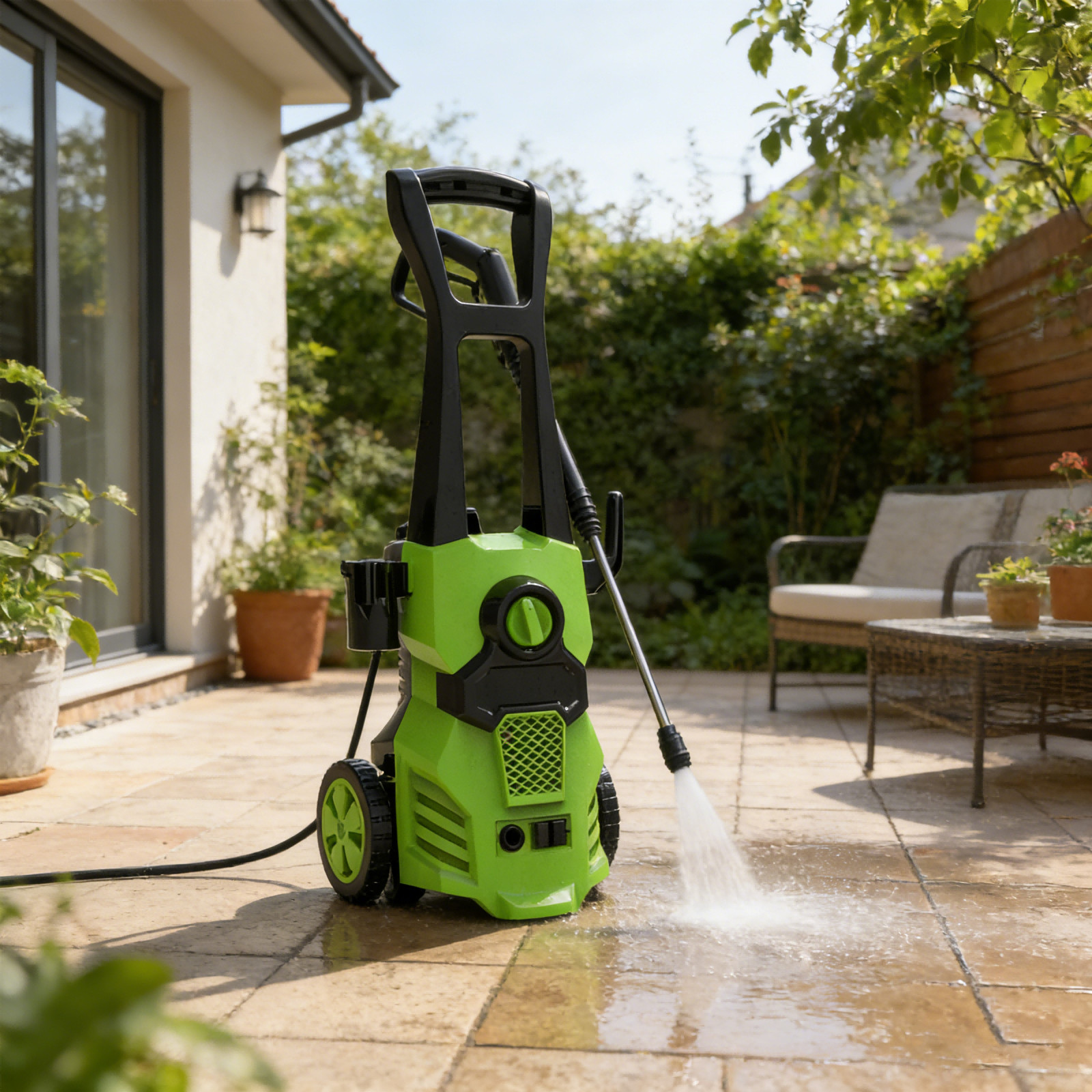 Electric Pressure Washer 4200PSI High Pressure Washer for Cars Fences Home Clean