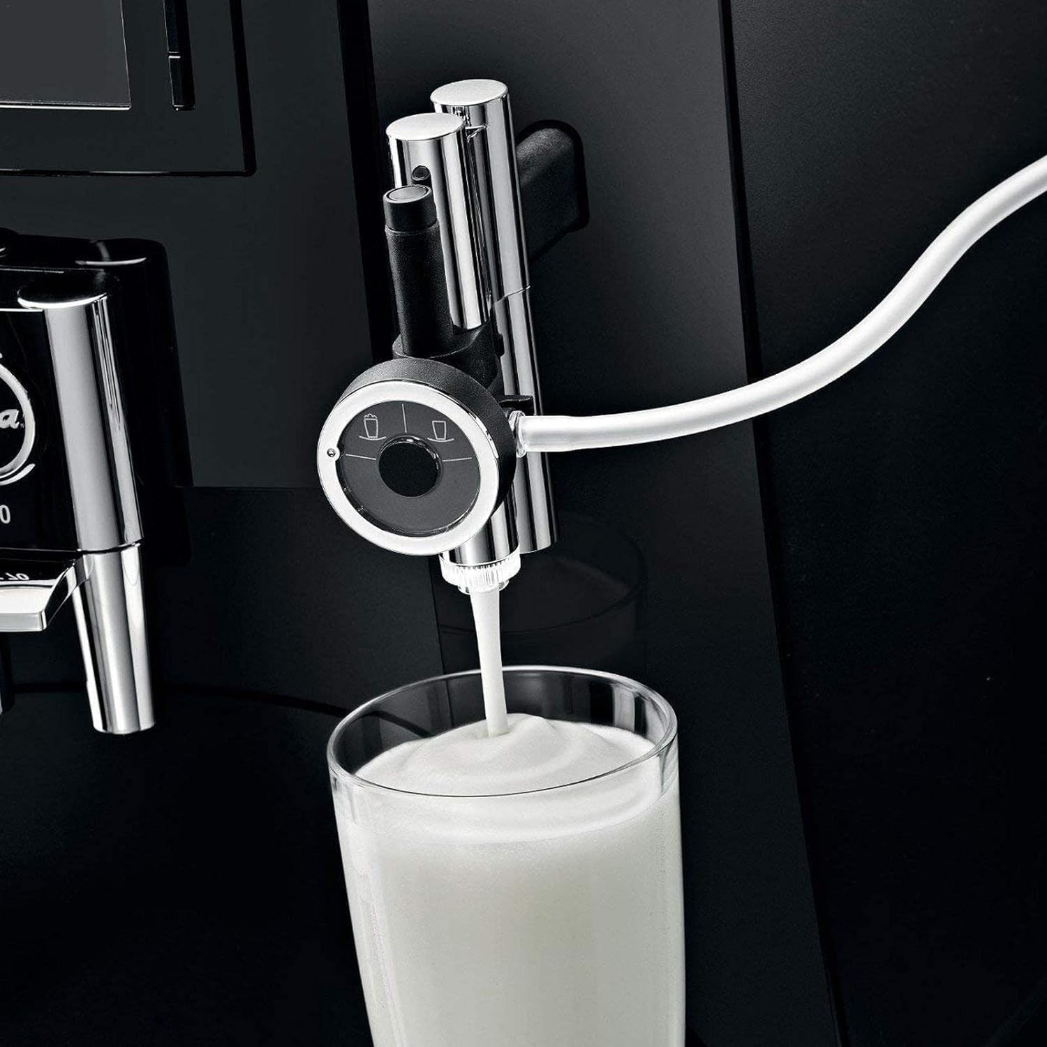 Milk Tube Hose 36cm(14.2in） for Jura Fully automatic 14.2in, Milky white