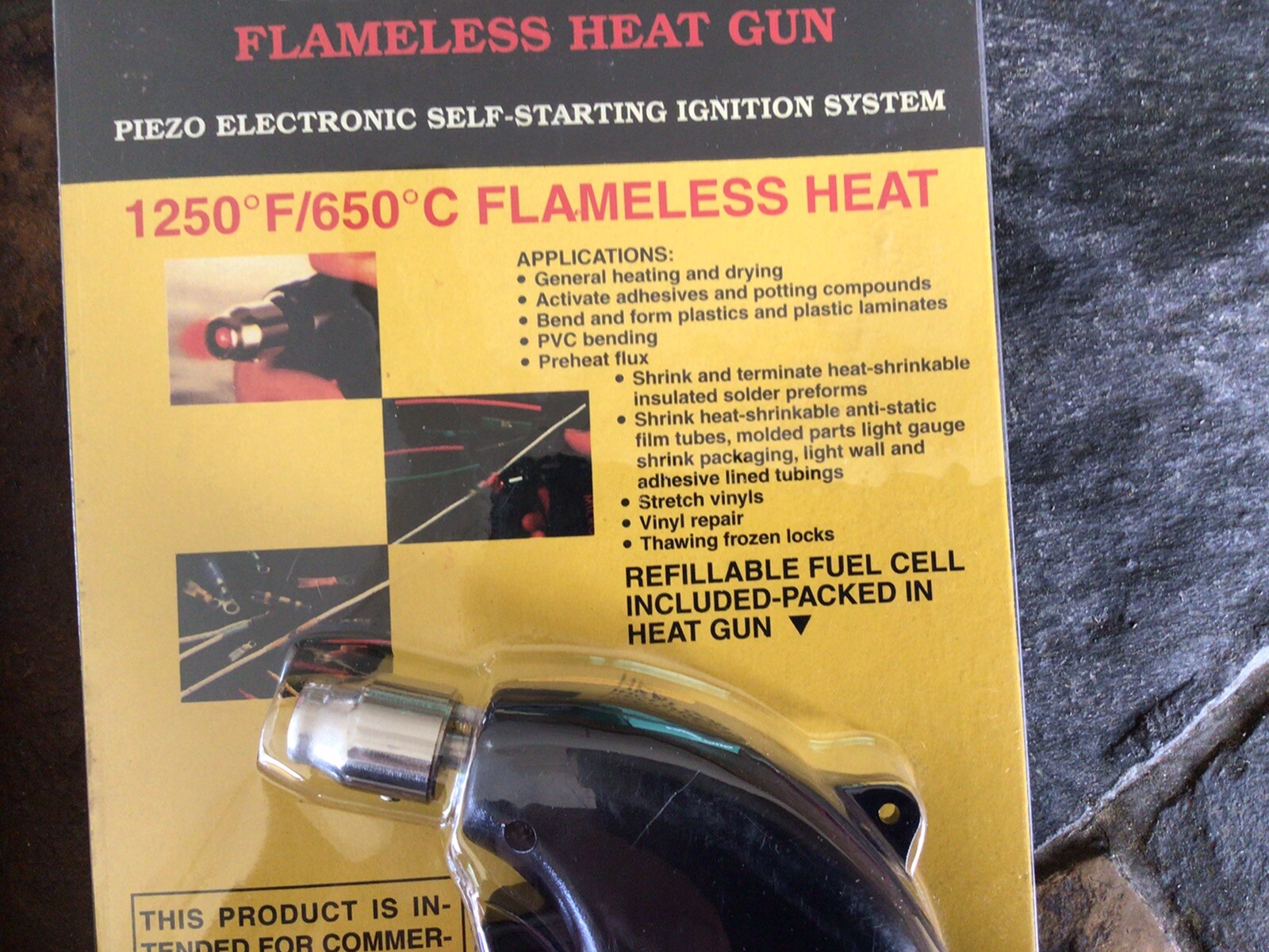 2 flameless heat guns 1250 degree F, Plumbing, Electrician . Free Shipping
