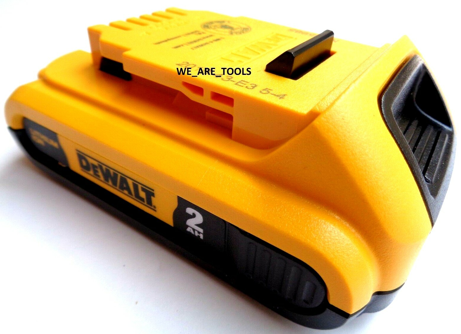 (2) Dewalt 20V DCB203 2.0 AH MAX Batteries 20 Volt For Drill, Saw