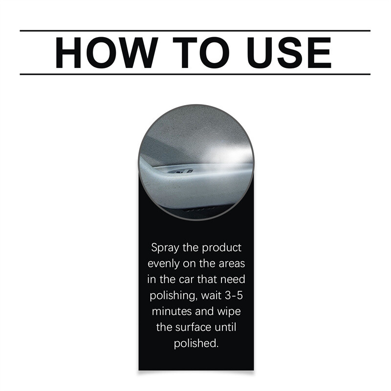 Car Interior Cleaner, Vehicle Interior Polish | Interior Detailer Spray-2025 NEW