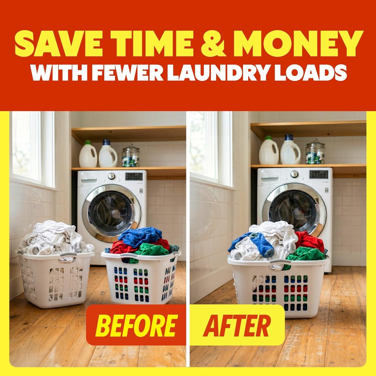 Shout Color Catcher Sheets for Laundry, Allow Mixed Washes, Prevent Color Run…