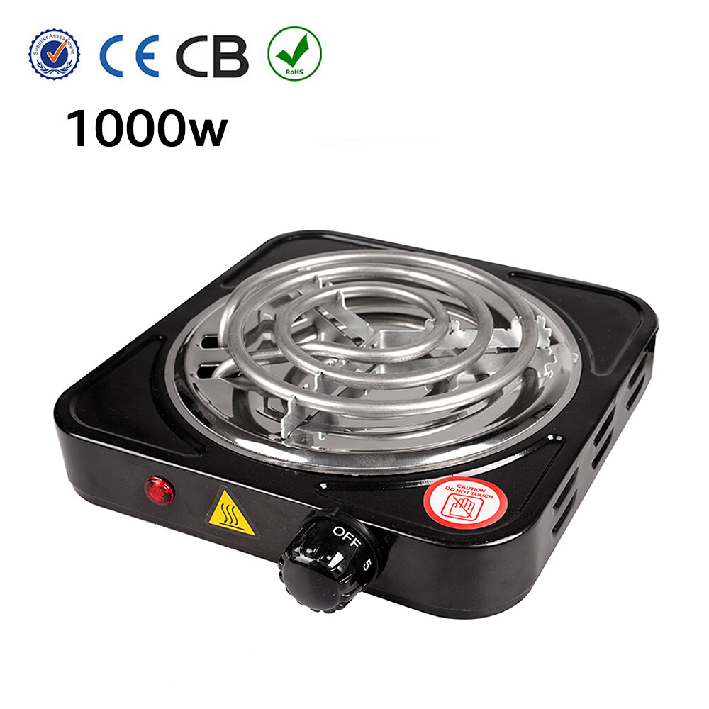 Portable Electric Single/Double Burner Countertop Hot Plate Stove Cooker 110V