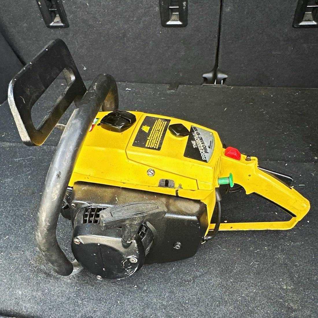 McCulloch Pro Mac 10-10S (Super) 57cc Gas Chainsaw w/ Chain Brake Yellow/Black