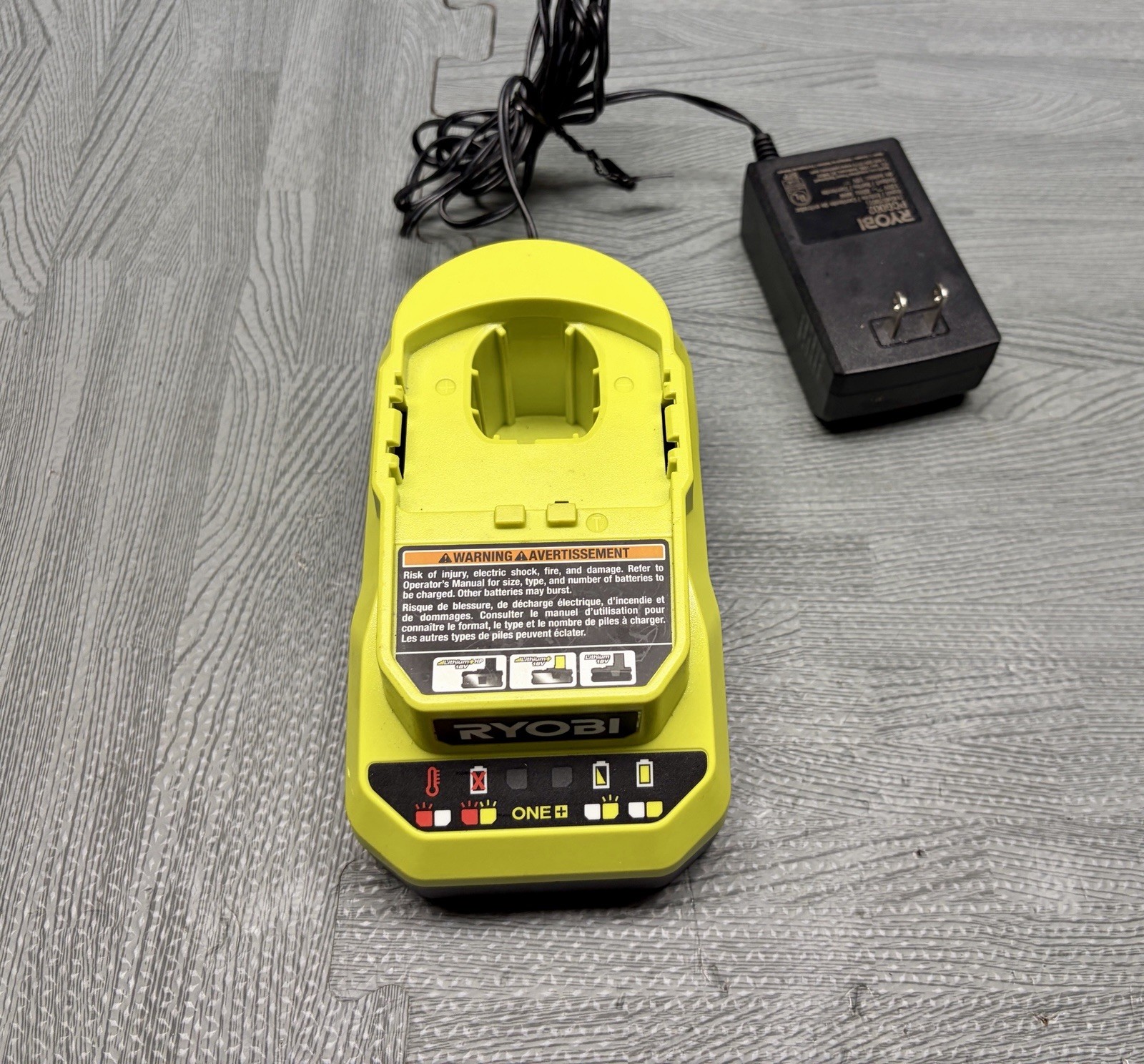 RYOBI 18V Charger NEW Charger For 18V Ryobi Batteries