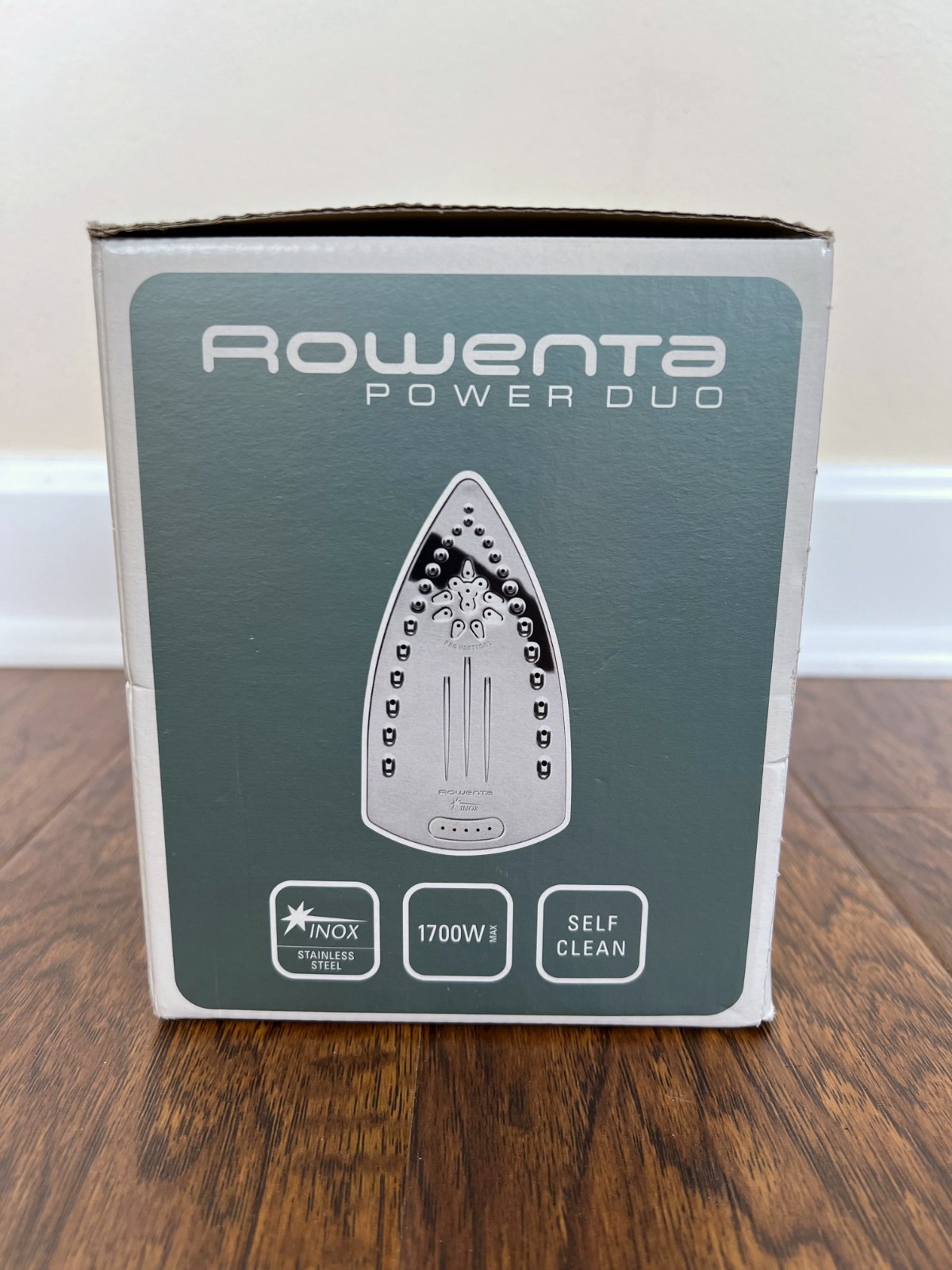 *NEW in Box* ROWENTA Power Duo Iron DX6700 Pro Vertical Steam Self Clean *1700W*