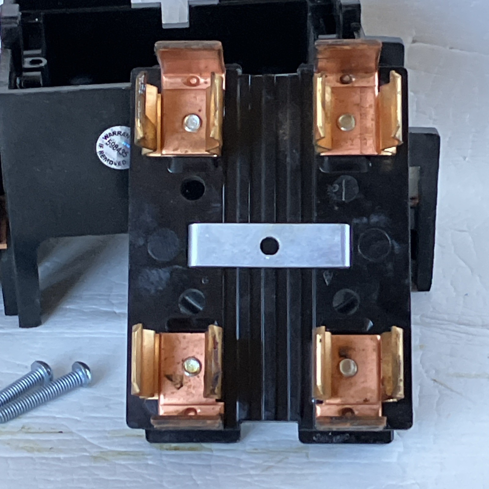 WADSWORTH “MAIN” 60A 250V Block and Fuse Holder Pullout Cat. No. 8038-57 New!!