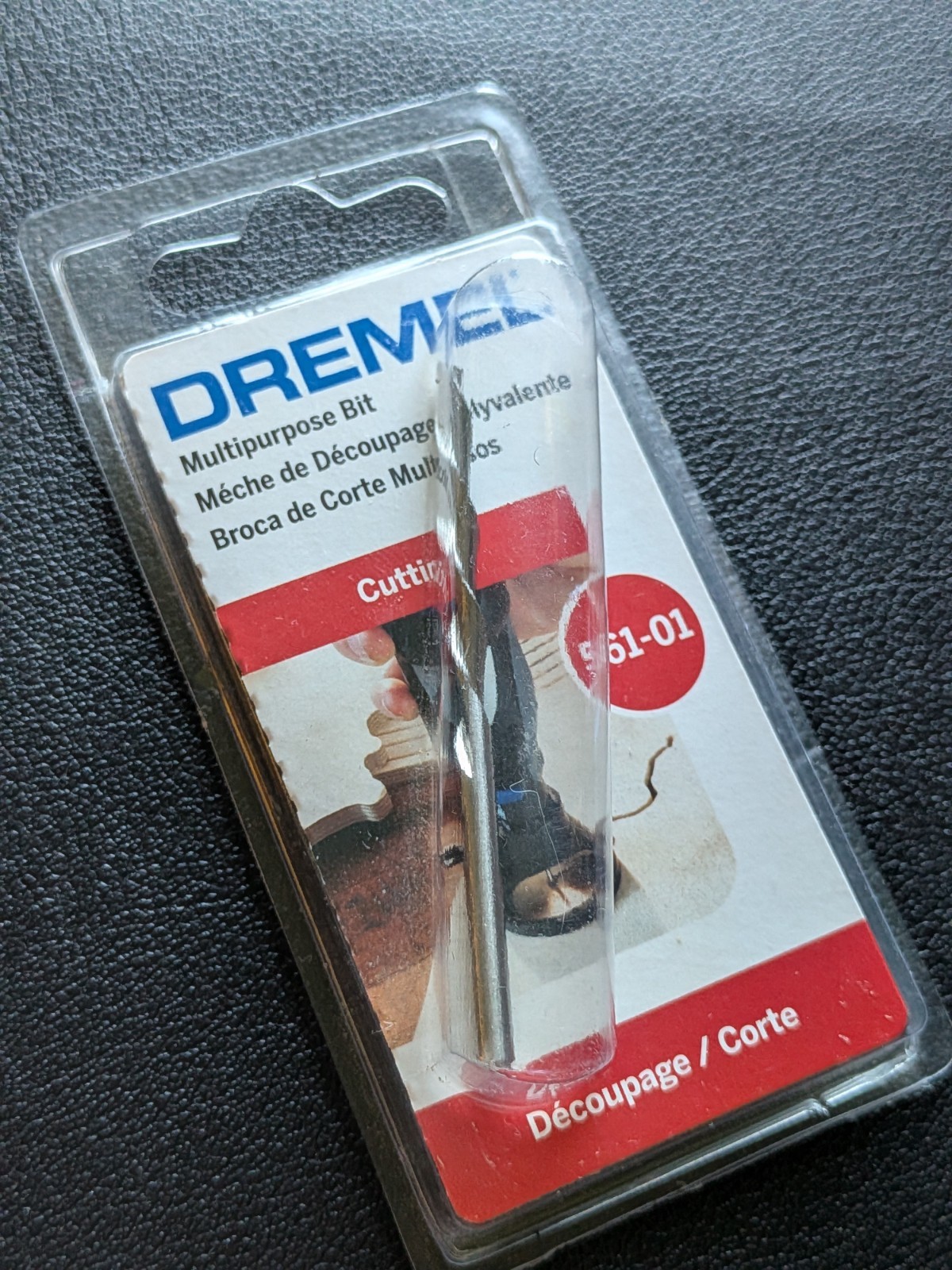 Authentic OEM Dremel #561 Multipurpose Cutting Bit 1/8″ 3.2mm Dia. 1-1/2″ Length