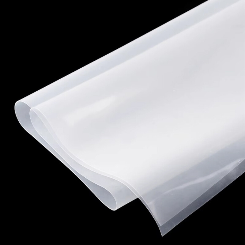 Silicone Rubber Sheet 0.1mm~3mm High Temperature Resistance Black/Clear/White