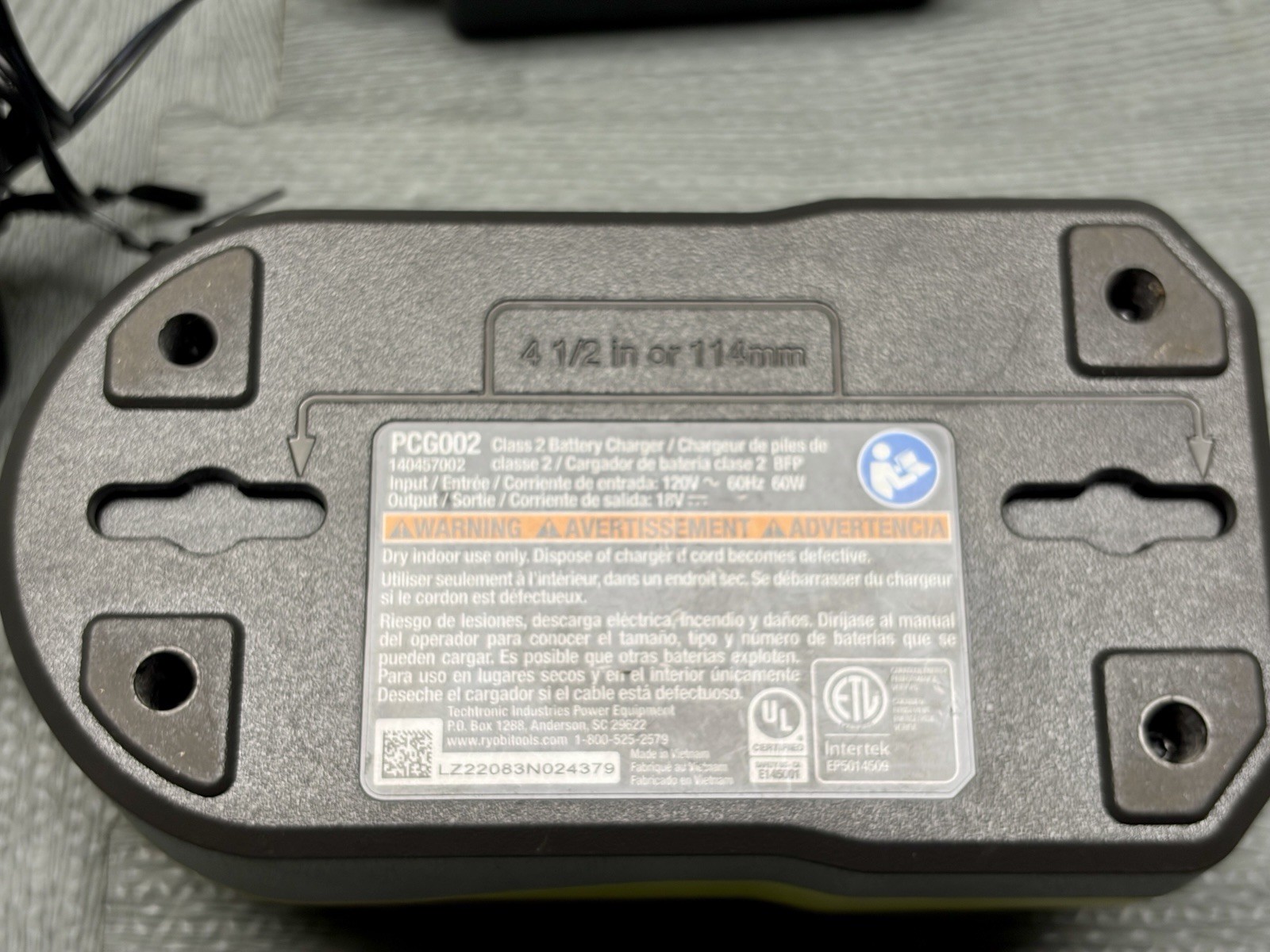RYOBI 18V Charger NEW Charger For 18V Ryobi Batteries