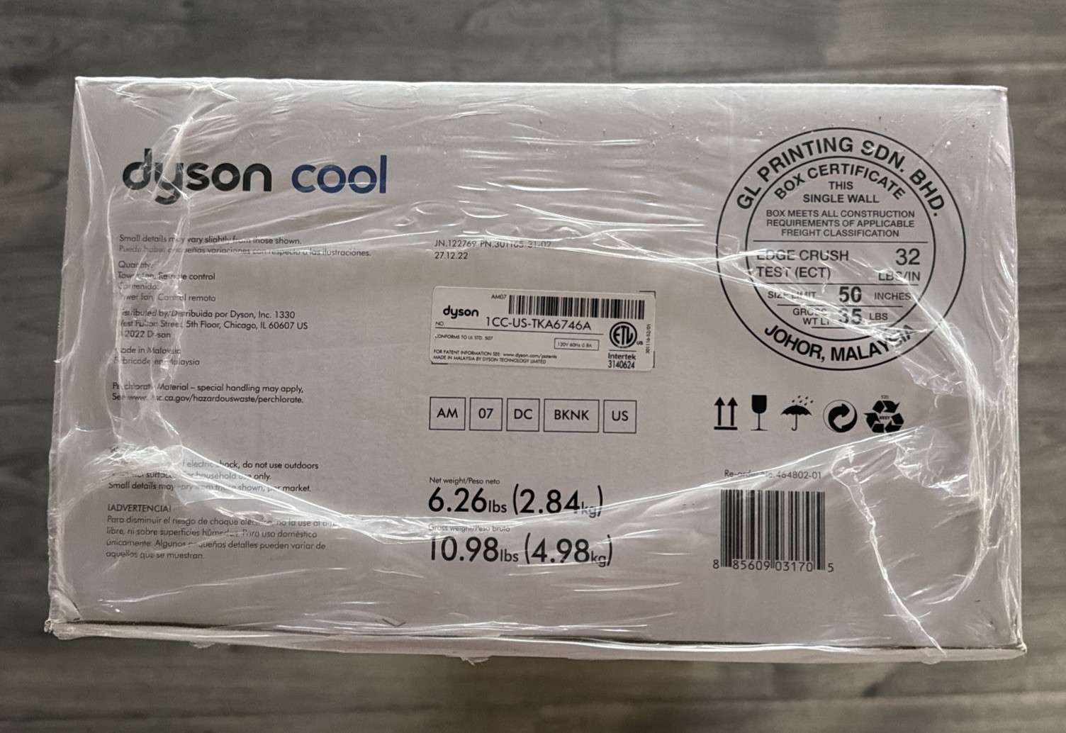 Dyson Cool Tower Fan AM07 Black/Nickel NEW IN BOX