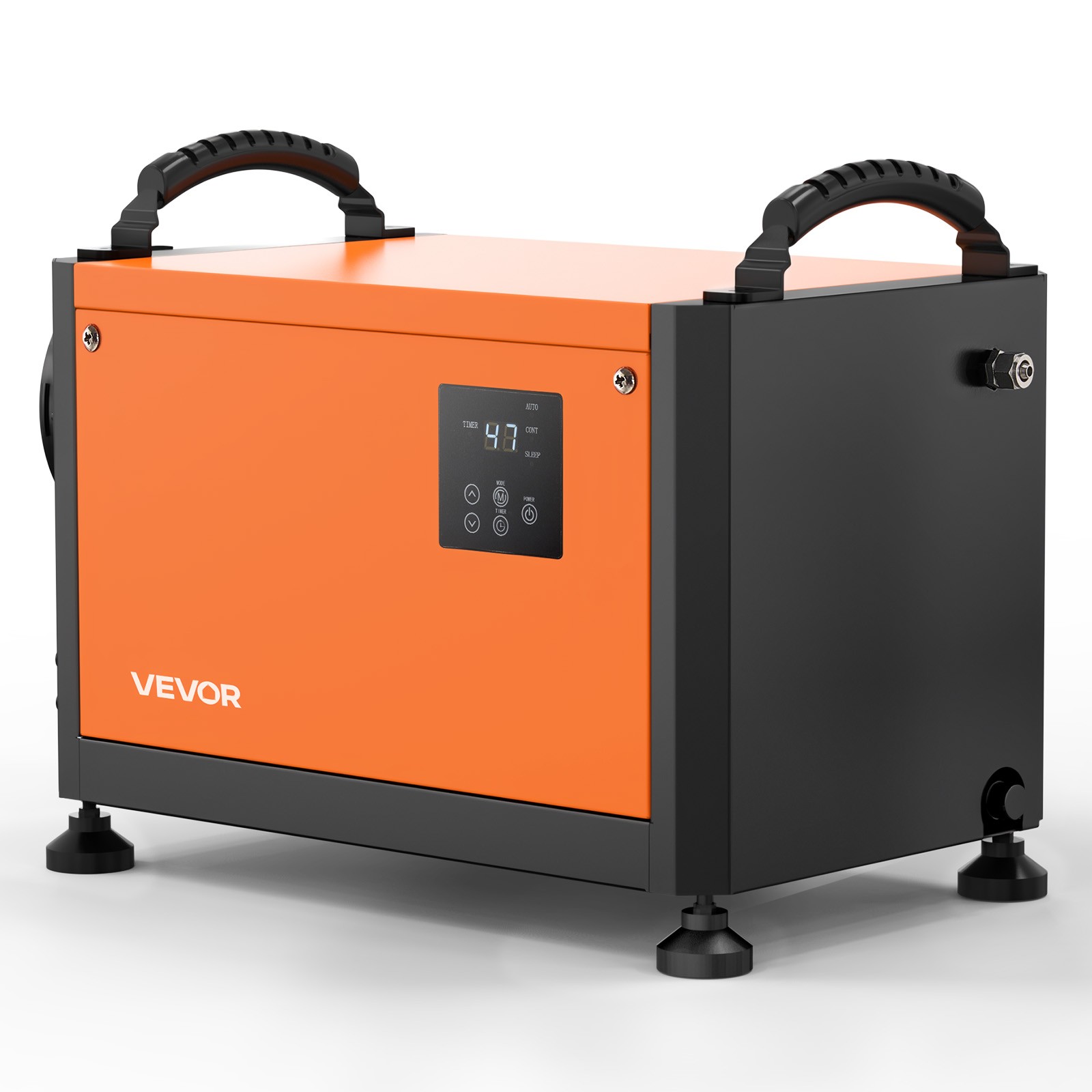 VEVOR 70 Pints Commercial Dehumidifier with Pump Auto Defrost for Crawl Space