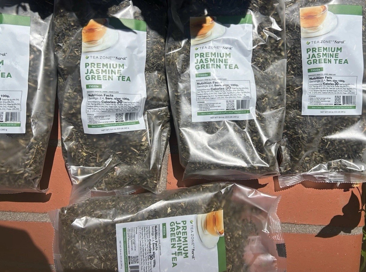 Premium Jasmine Green Tea Loose Leaf 240g 5 Packs