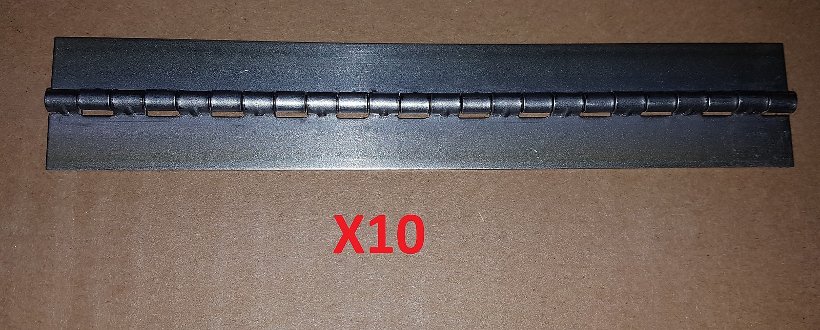 10 pc .035 Steel Piano Hinge 6 x 1.06 Cabinet/Door/DIY Project/Furniture/Craft