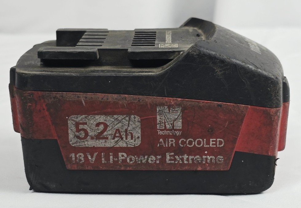 Metabo 6.25587 D-72622 18V 5.2Ah Li Ion Air Cooled Cordless Tool Battery OEM
