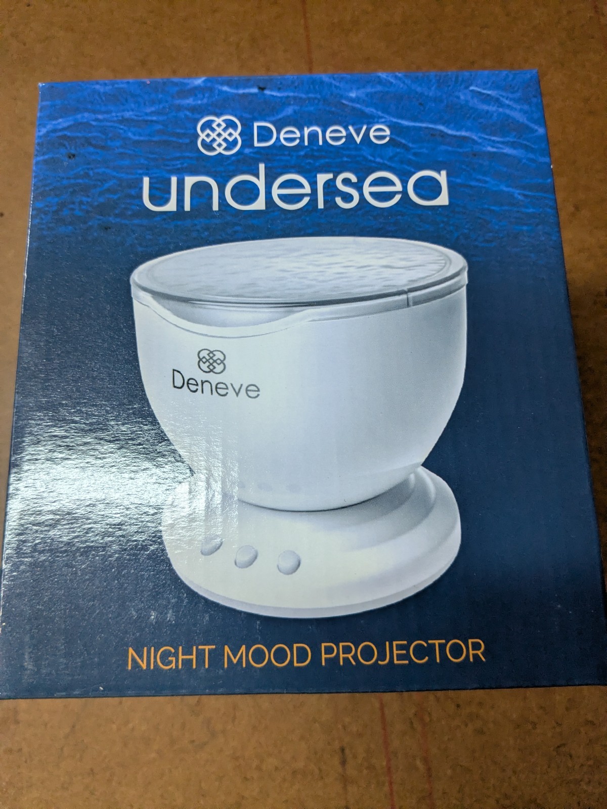 Deneve Undersea Night Mood Projector, Great For Any Room!