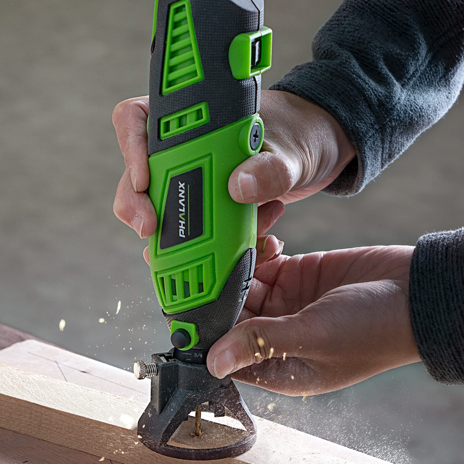 180W Rotary Tool Kit, 1.5-Amp 6 Variable Speed with Flex Shaft, 8000-32000RPM…