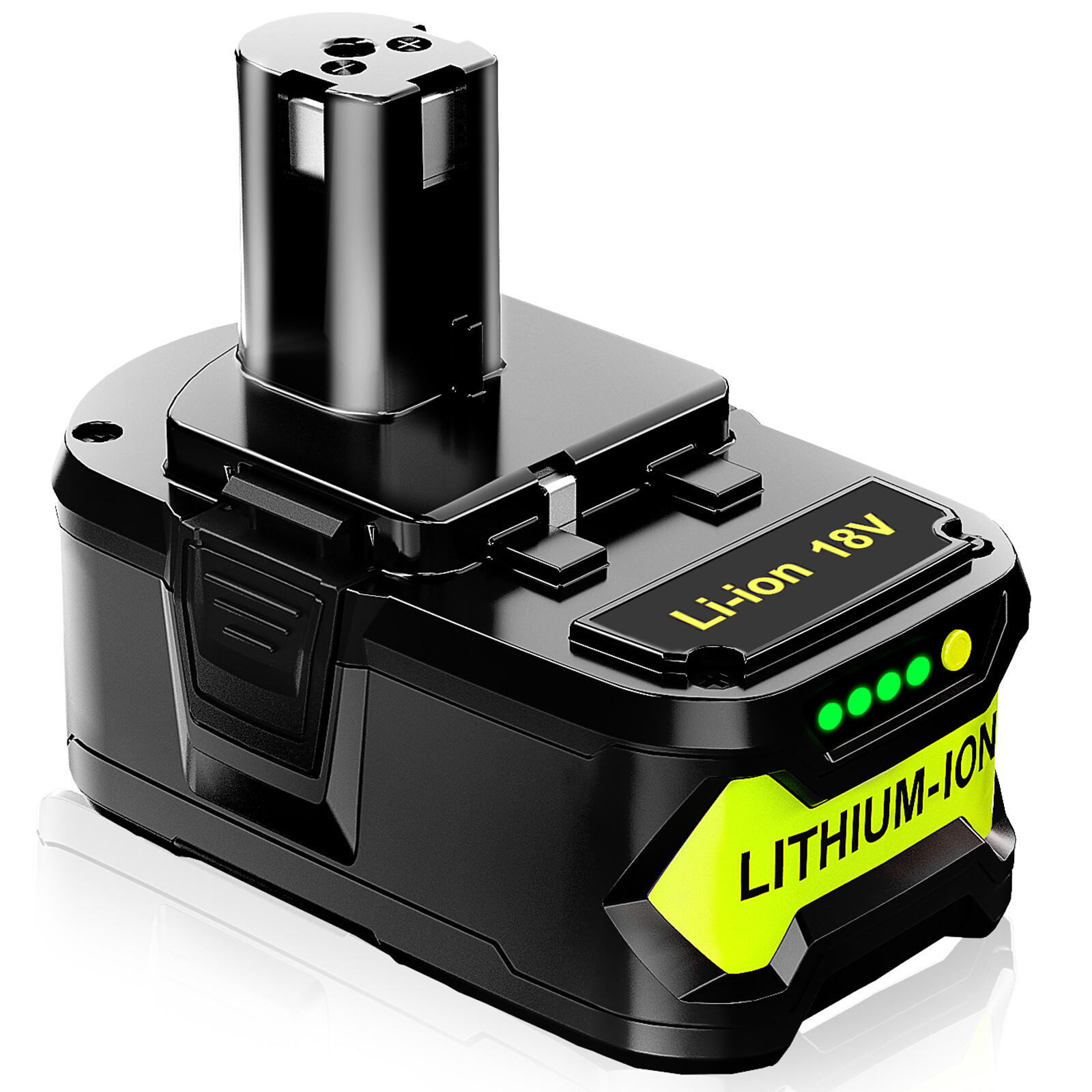 2X 8.0Ah High Capacity Lithium-Ion Battery For RYOBI P108 18V 18 Volt One Plus