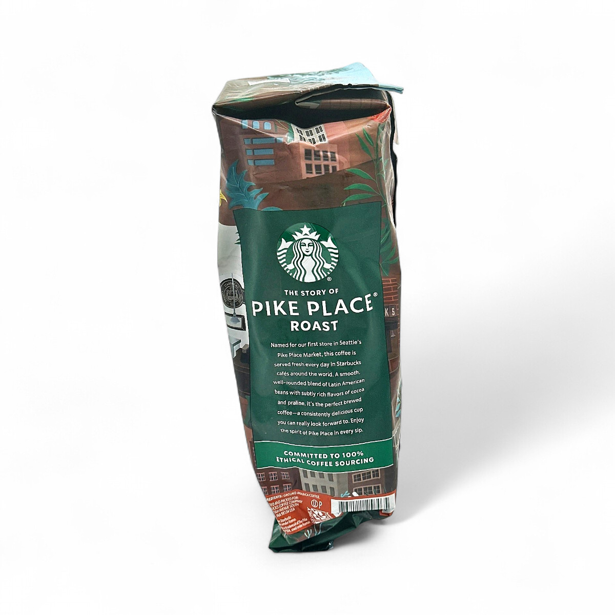 Starbucks Pike Place Medium Roast 100% Arabica Ground Coffee 40oz (2.5lb) Bag