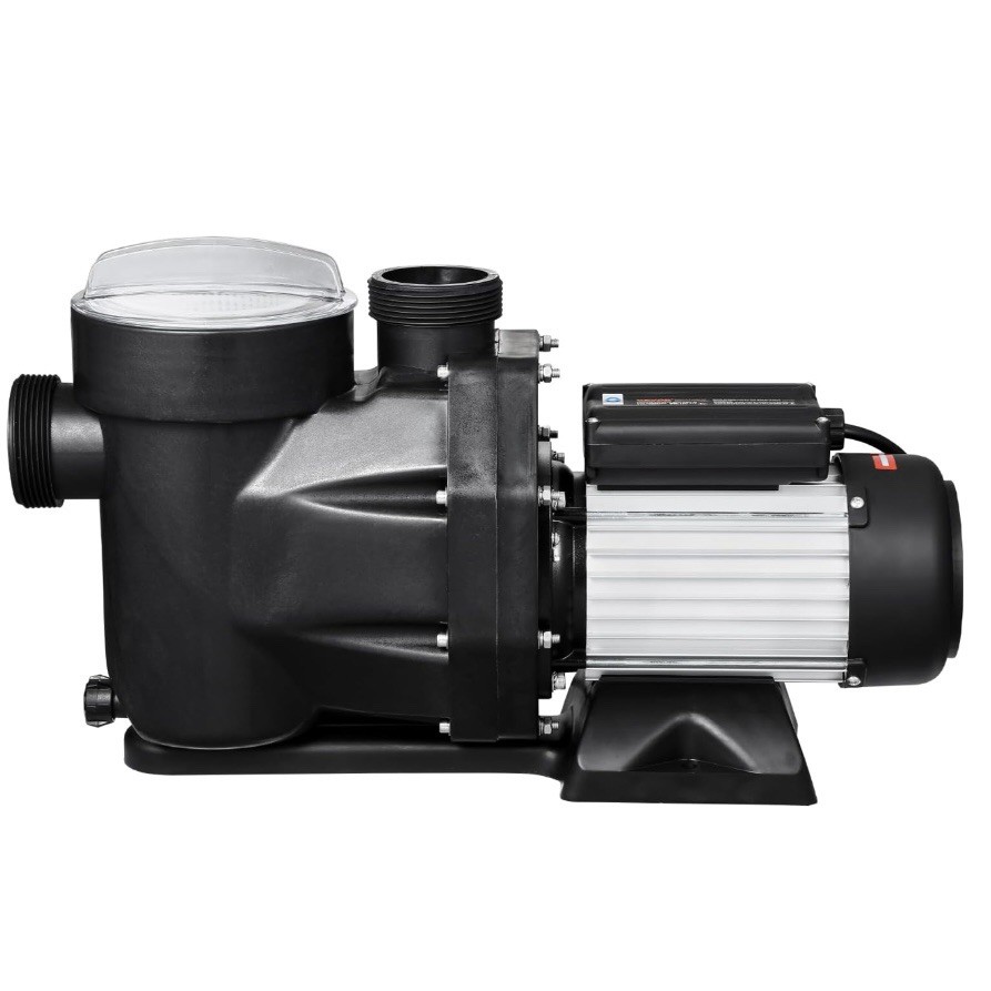 VEVOR 2.5 HP Above Ground Swimming Pool Pump Single Speed 148 GPM 3450 RPM 220V
