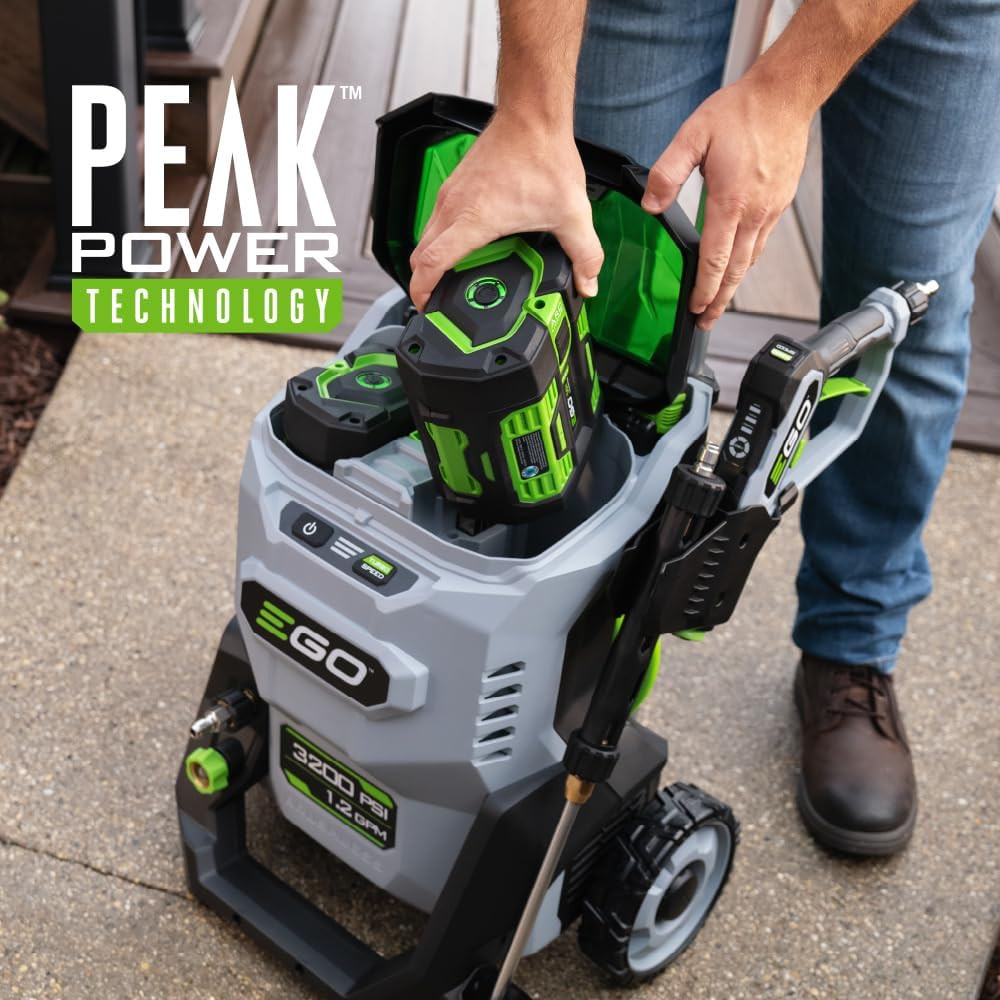 Electric Pressure Washer,3200 PSI Power Washer, Battery and Charger Not Included
