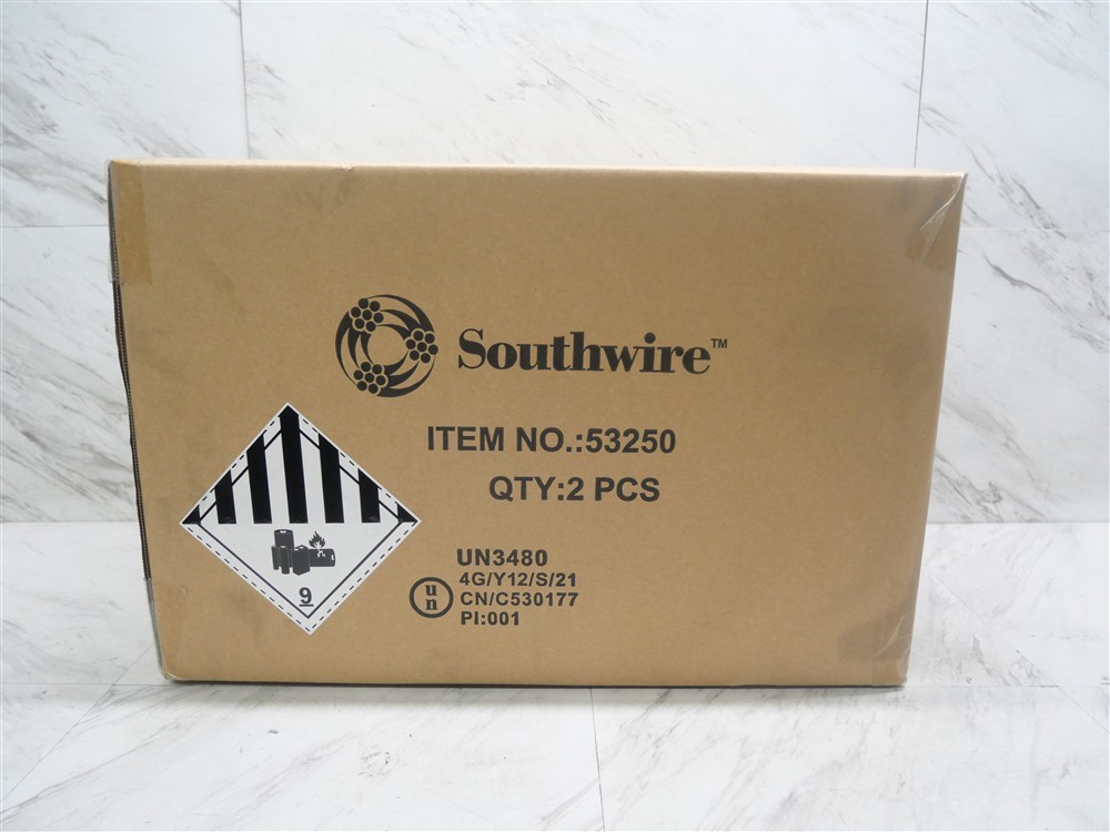 2 NEW in BOX -Southwire Elite 200 Series Portable Power Station 53250! 222W MAX!
