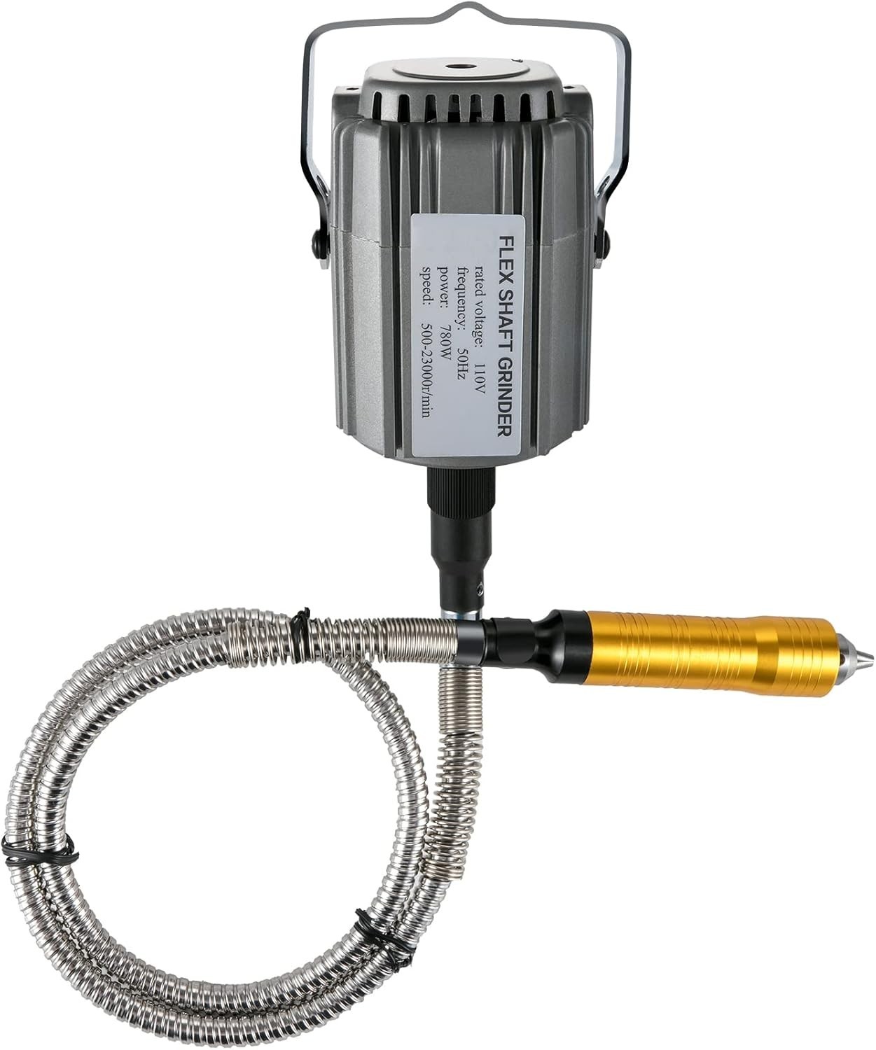 Rotary Tool 500-23000RPM Rotary Carver with 1/4″ 3-Jaw Chuck & Stepless Speed…