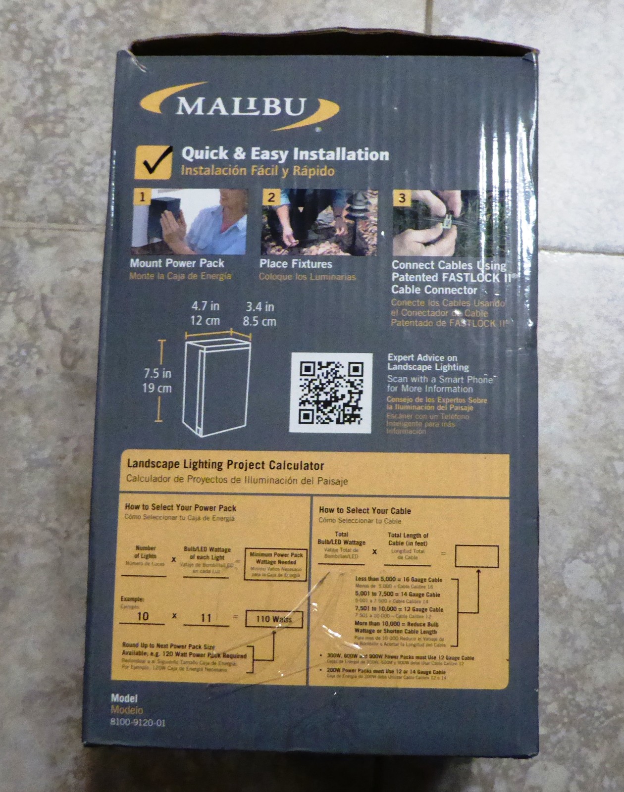 120W Low Voltage Landscape Lighting Transformer with Sensor & Weather Shield