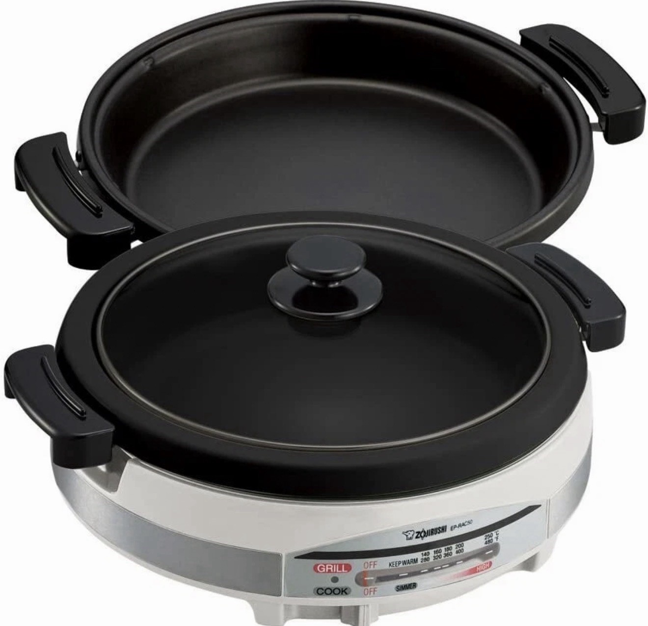 Zojirushi EP-RAC50 Gourmet d’Expert 1350-Watt Electric Skillet. NEW