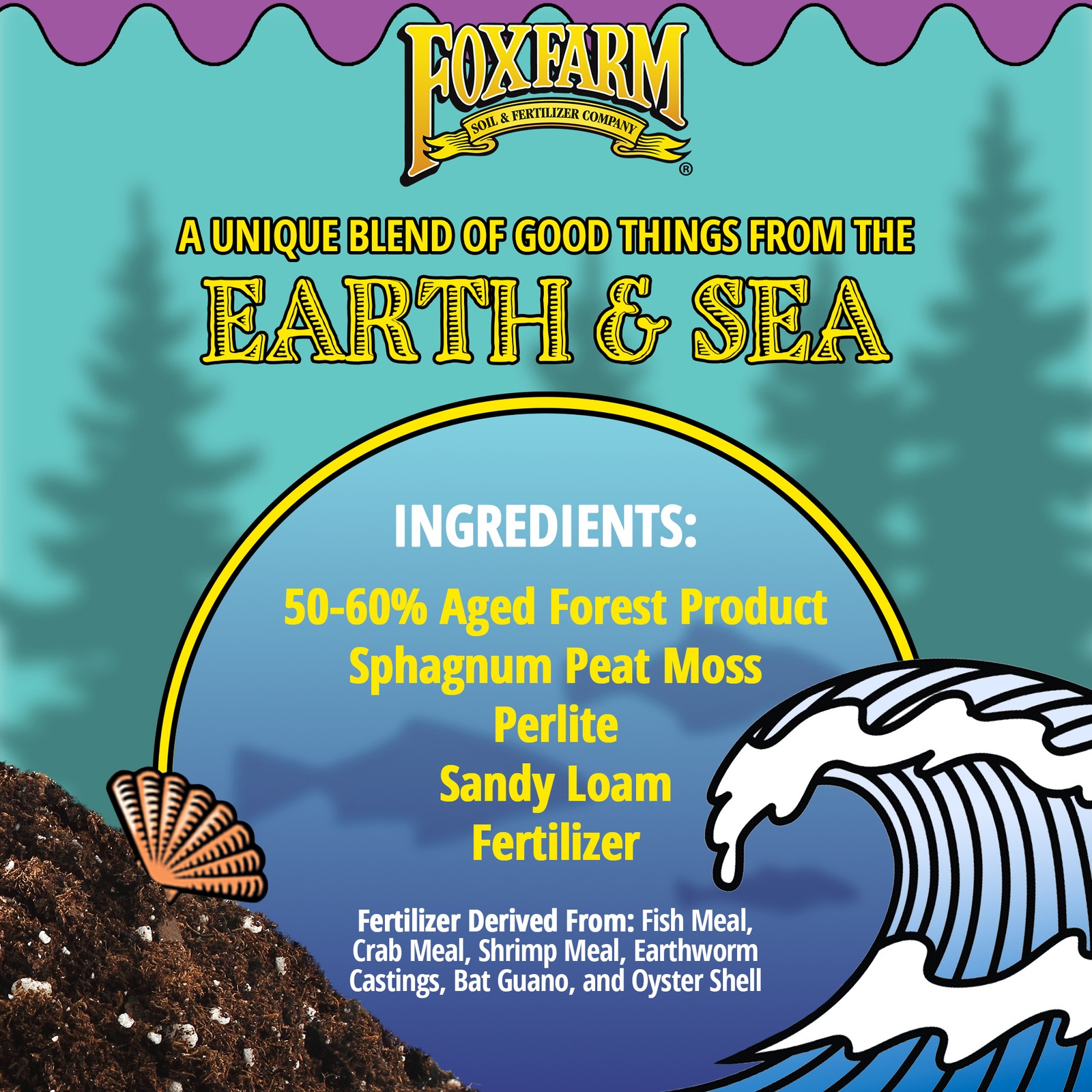 FoxFarm (#FX14053) Ocean Forest Potting Soil, 12-Quart (Pack of 1)